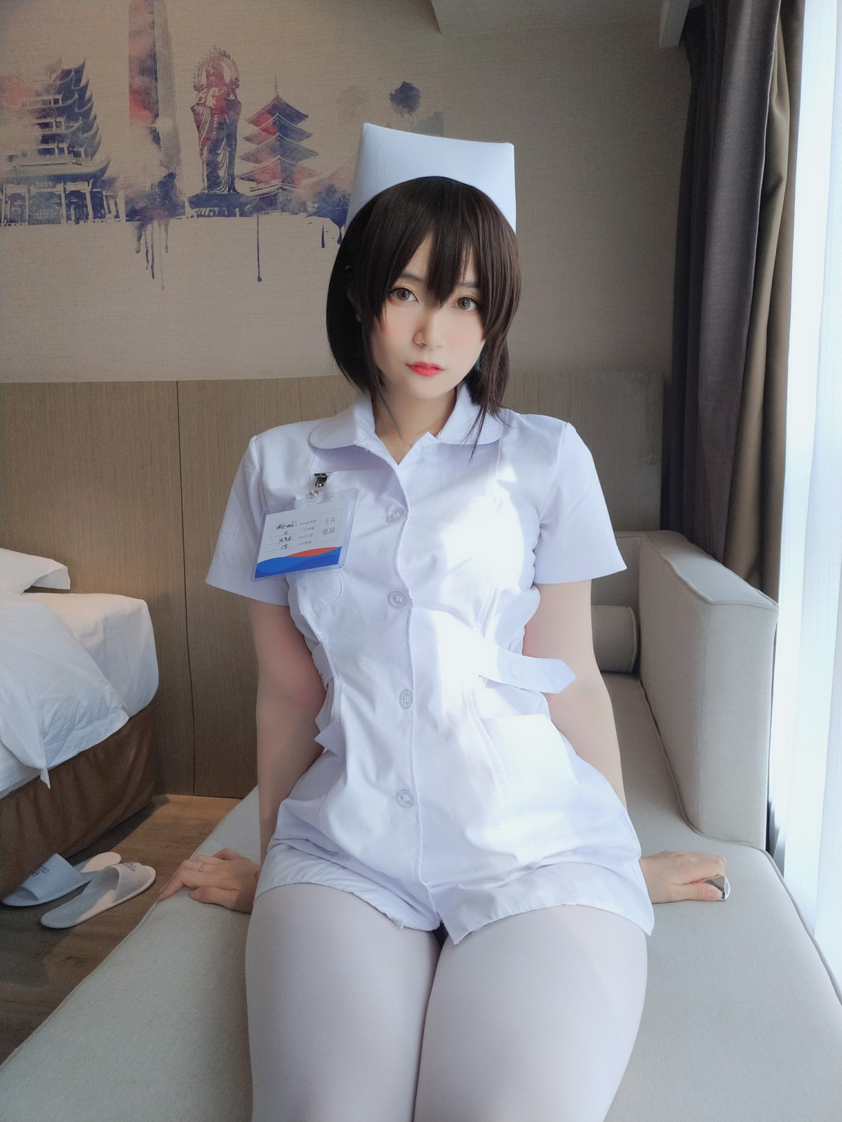 图片[28]-Coser小姐姐白银 – 短发小护士 – COSPLAY-小乔阁