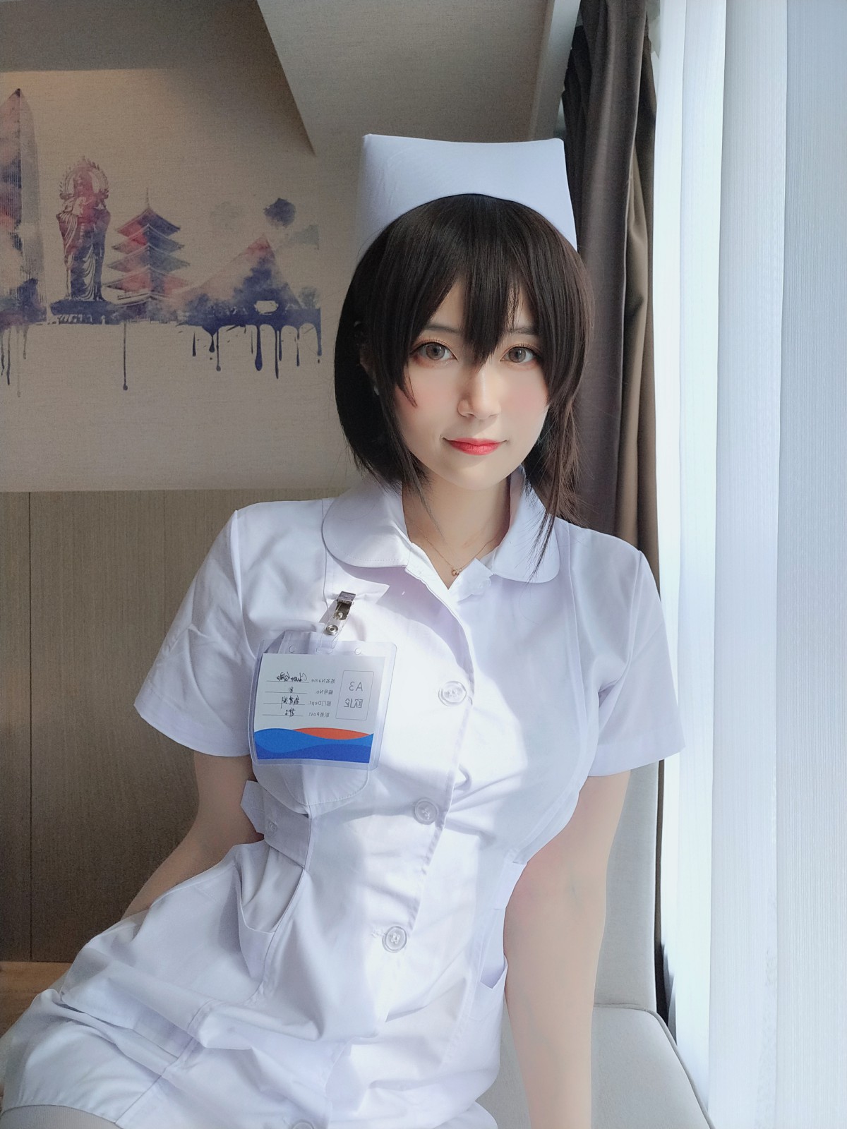 图片[31]-Coser小姐姐白银 – 短发小护士 – COSPLAY-小乔阁