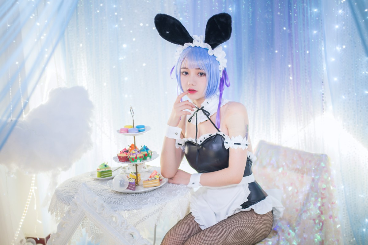 图片[14]-[Cosplay]洛丽塔大哥 – 蕾姆兔女郎 – COSPLAY-小乔阁