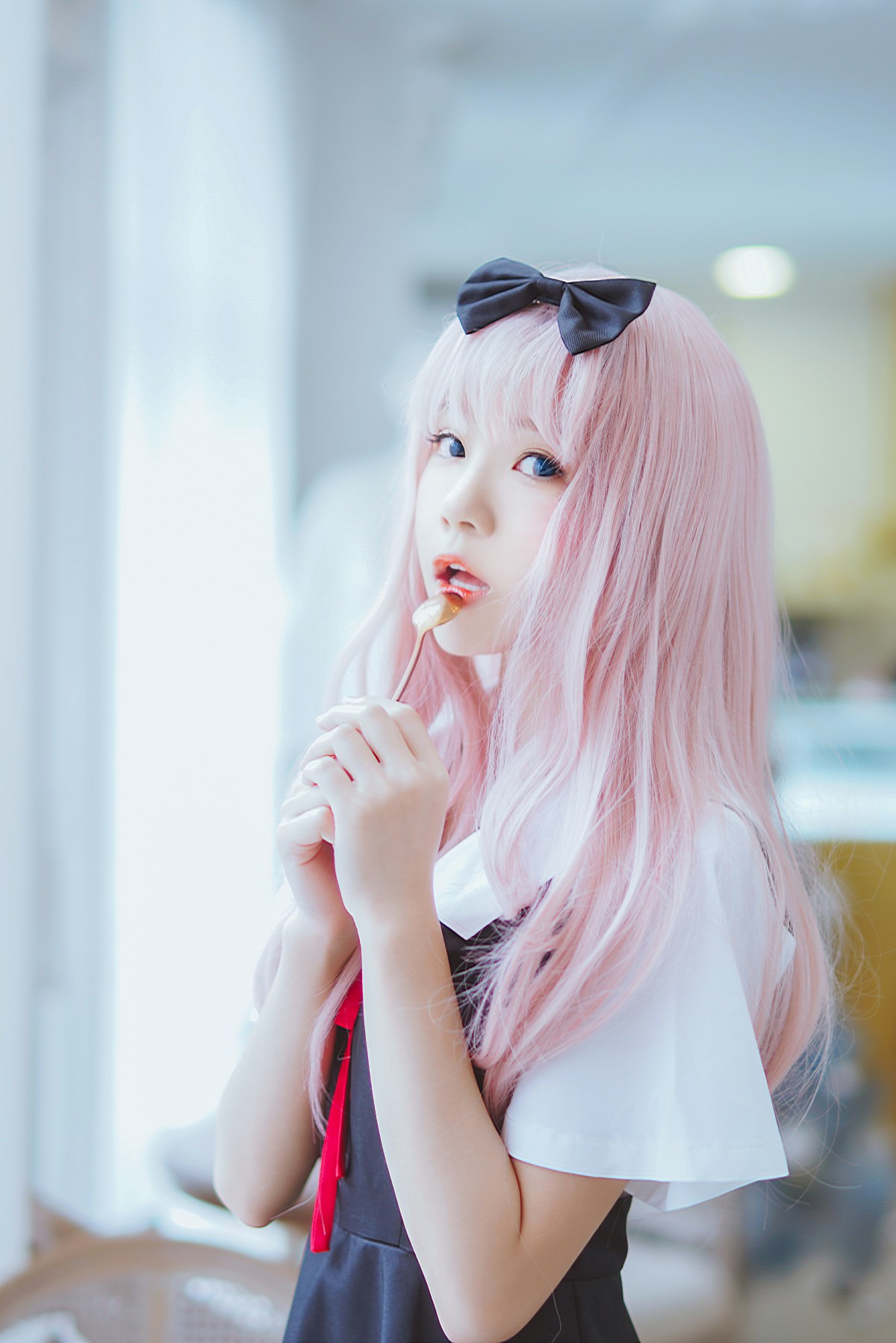 图片[5]-[Cosplay]桜桃喵 – 藤原千花 – COSPLAY-小乔阁