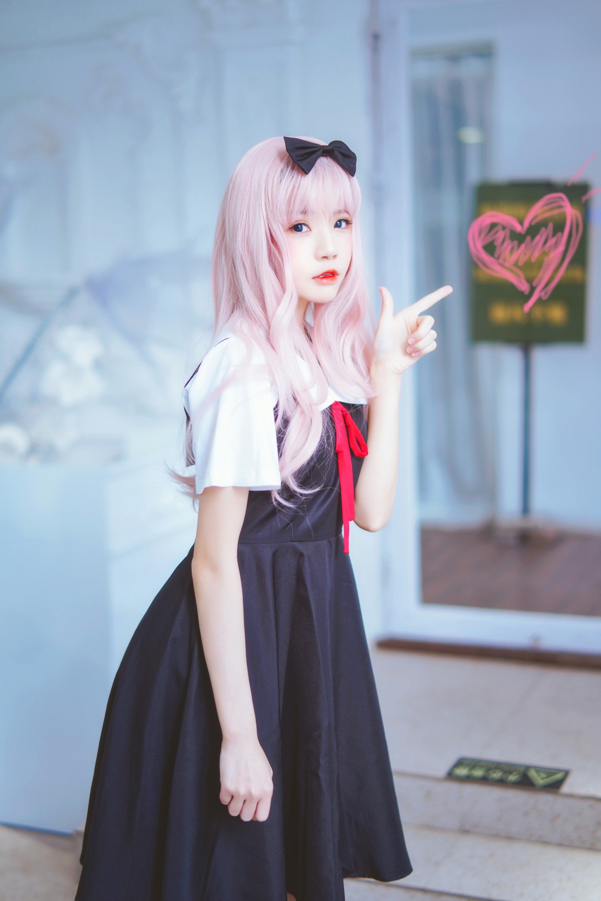 图片[9]-[Cosplay]桜桃喵 – 藤原千花 – COSPLAY-小乔阁
