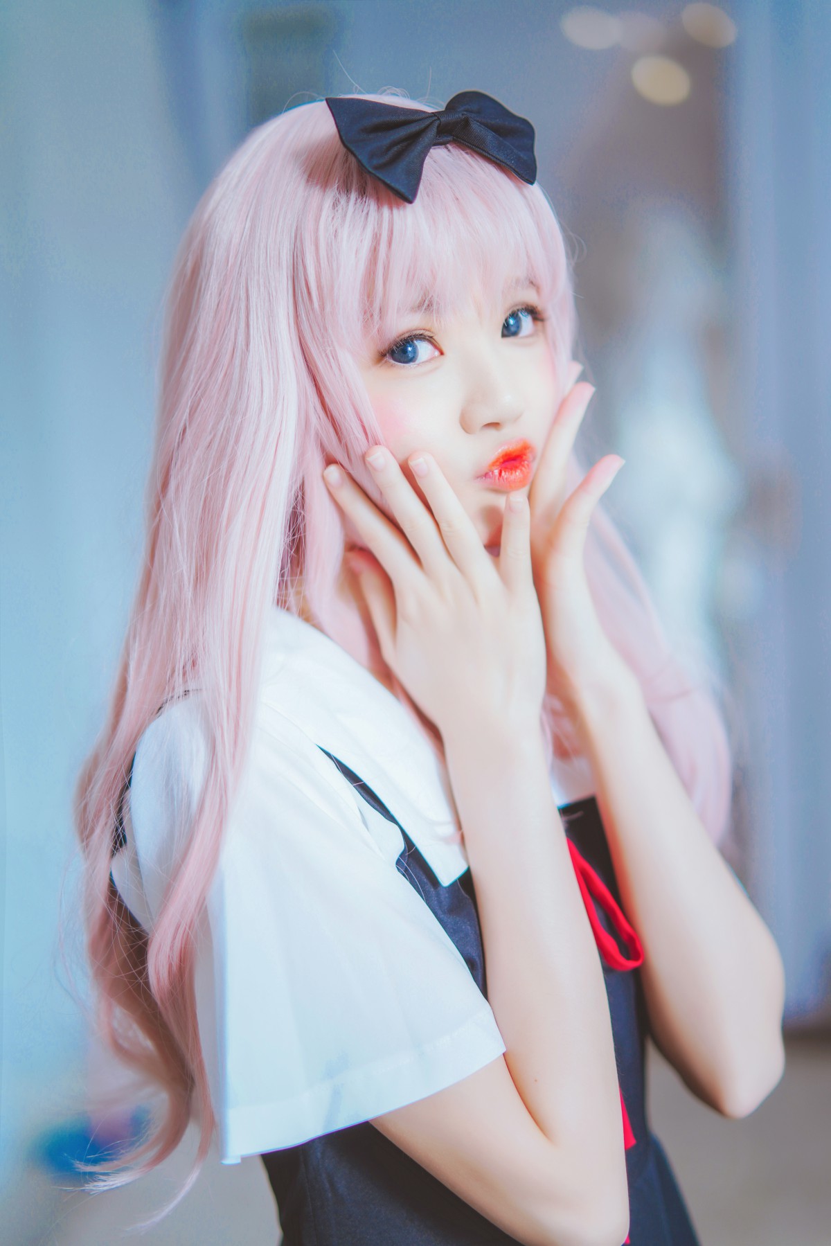 图片[12]-[Cosplay]桜桃喵 – 藤原千花 – COSPLAY-小乔阁