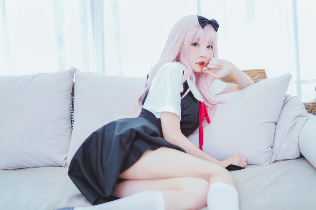 图片[17]-[Cosplay]桜桃喵 – 藤原千花 – COSPLAY-小乔阁
