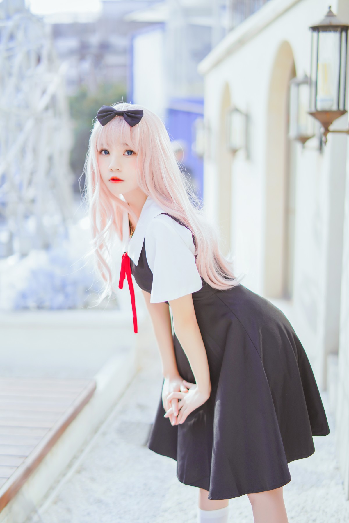 图片[21]-[Cosplay]桜桃喵 – 藤原千花 – COSPLAY-小乔阁