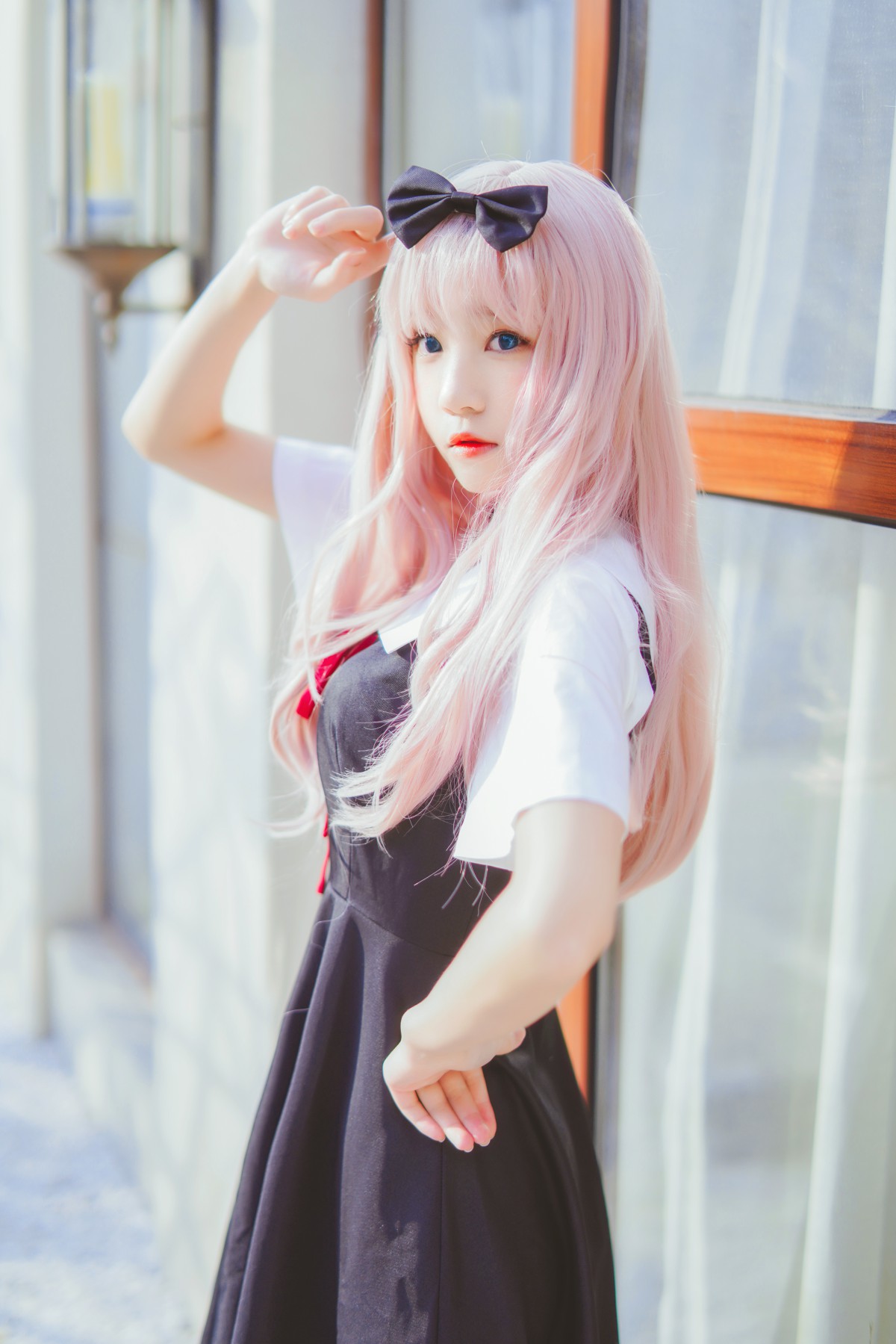 图片[22]-[Cosplay]桜桃喵 – 藤原千花 – COSPLAY-小乔阁