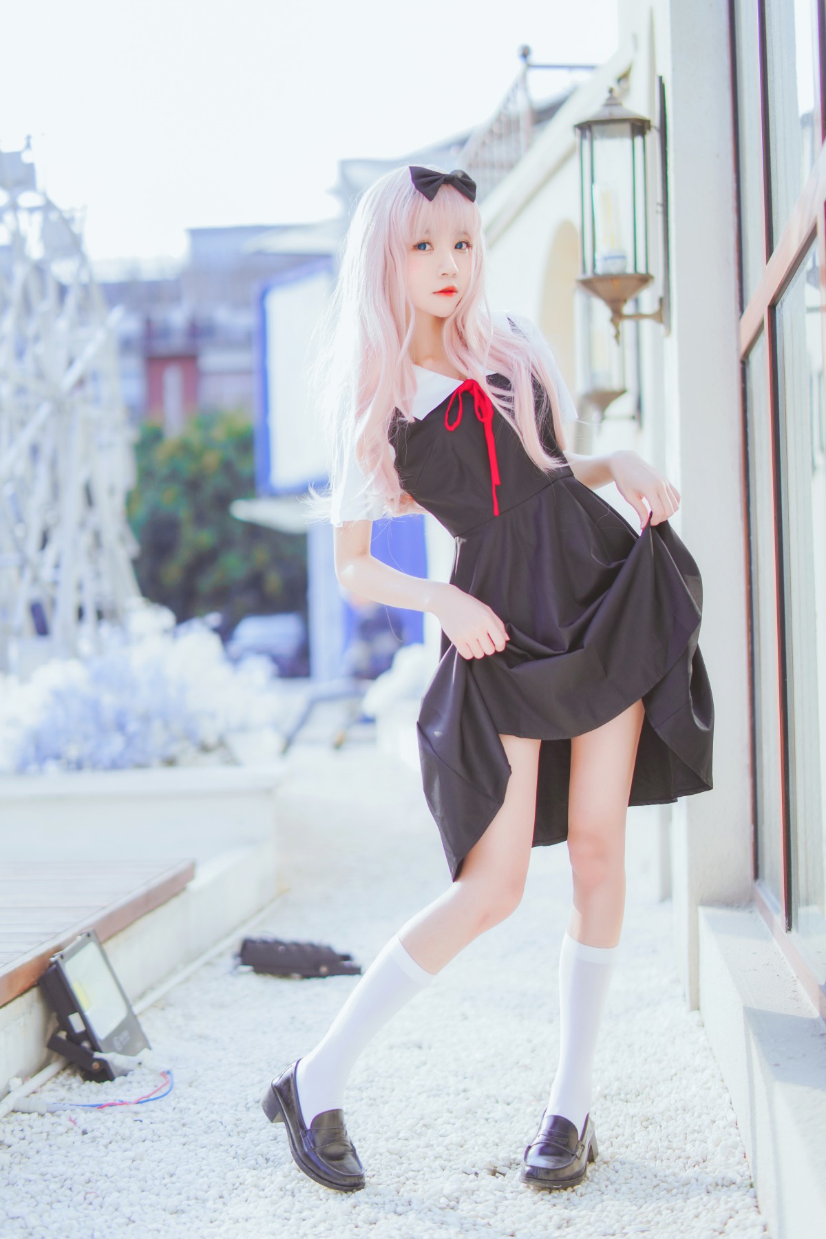 图片[23]-[Cosplay]桜桃喵 – 藤原千花 – COSPLAY-小乔阁