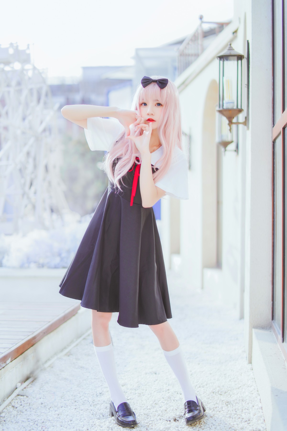 图片[24]-[Cosplay]桜桃喵 – 藤原千花 – COSPLAY-小乔阁