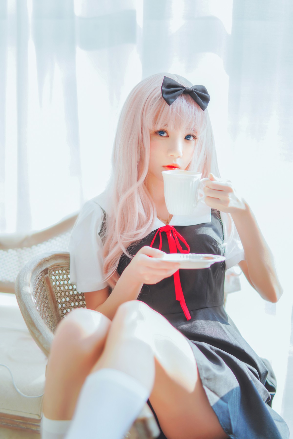 图片[31]-[Cosplay]桜桃喵 – 藤原千花 – COSPLAY-小乔阁