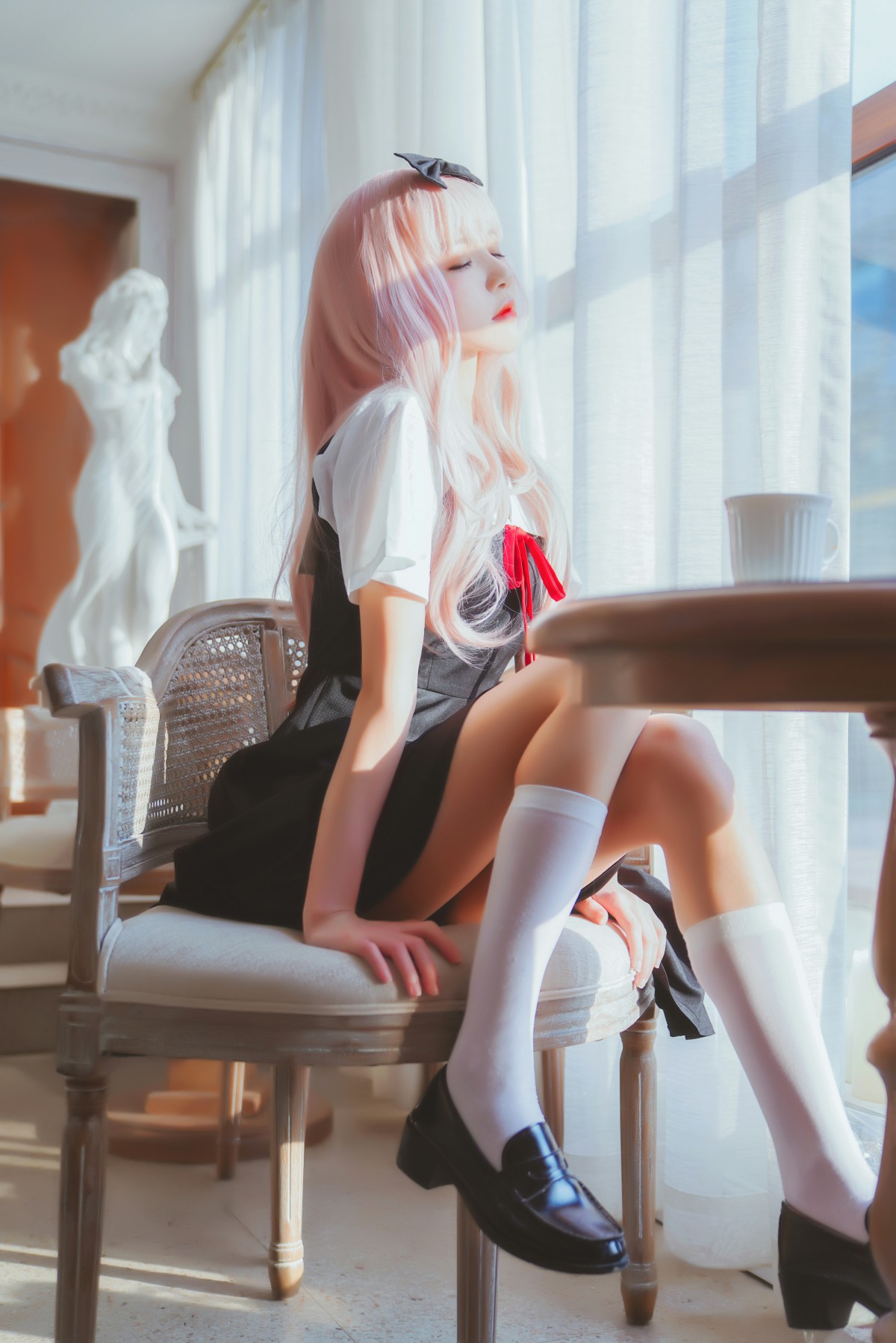 图片[43]-[Cosplay]桜桃喵 – 藤原千花 – COSPLAY-小乔阁
