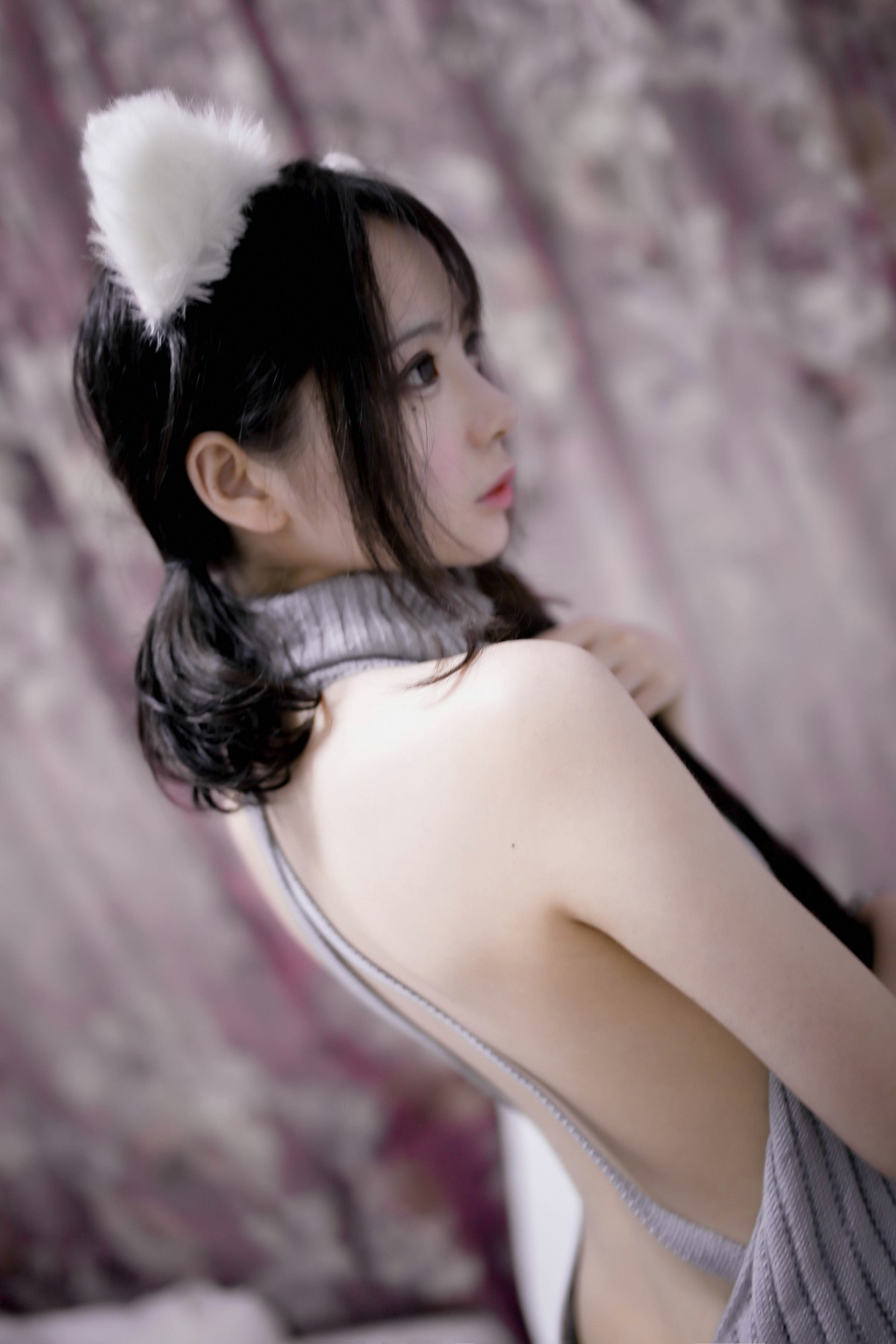 图片[6]-[Cosplay]疯猫ss -露背毛衣 – COSPLAY-小乔阁