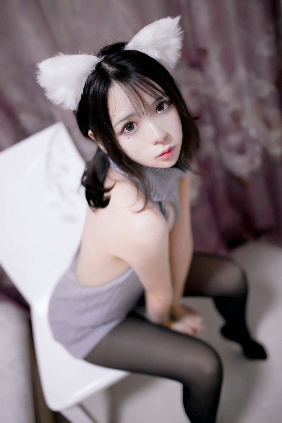 图片[11]-[Cosplay]疯猫ss -露背毛衣 – COSPLAY-小乔阁