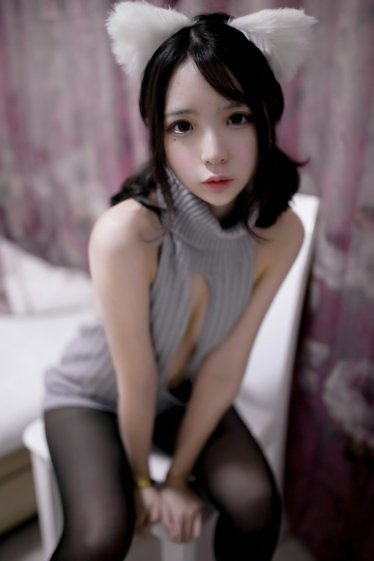 图片[13]-[Cosplay]疯猫ss -露背毛衣 – COSPLAY-小乔阁