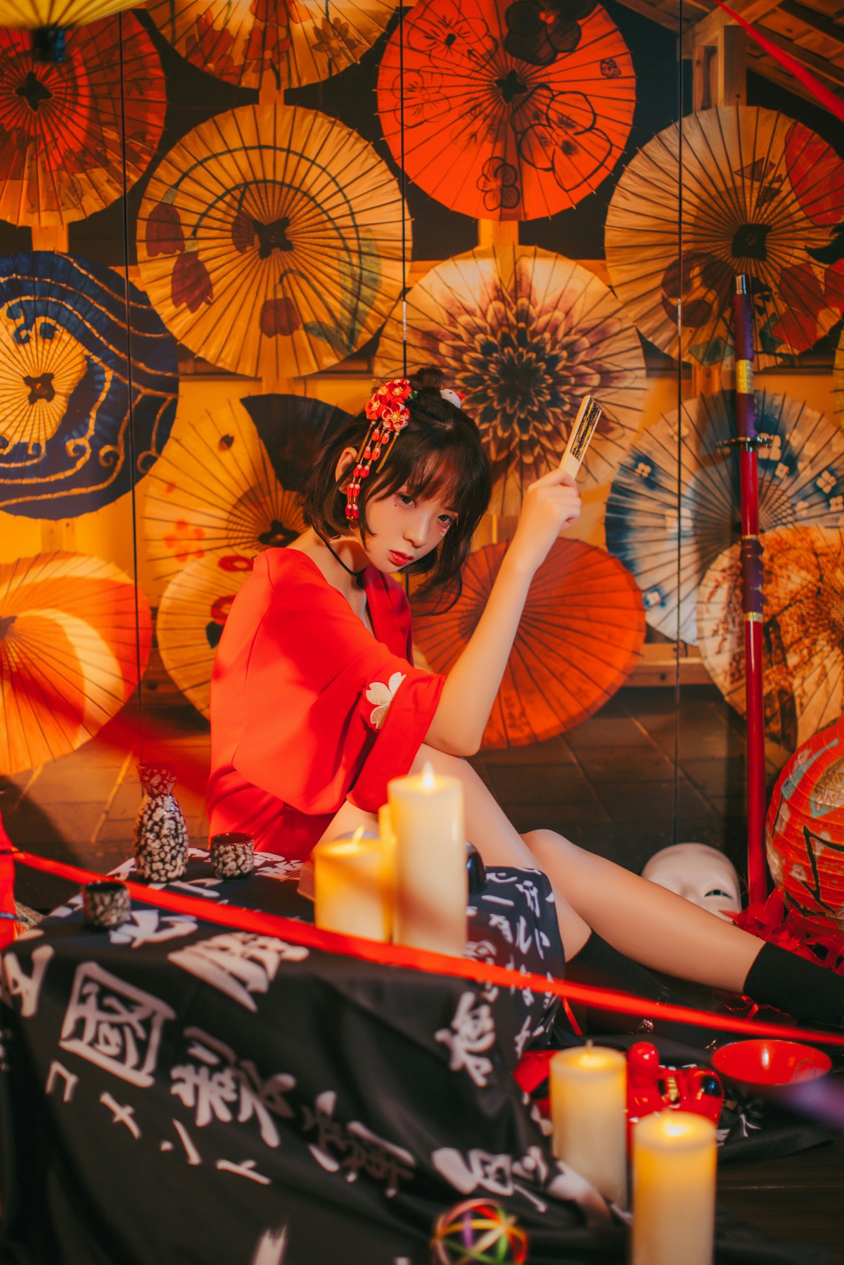 图片[3]-[Cosplay]疯猫ss -红色羽衣 – COSPLAY-小乔阁