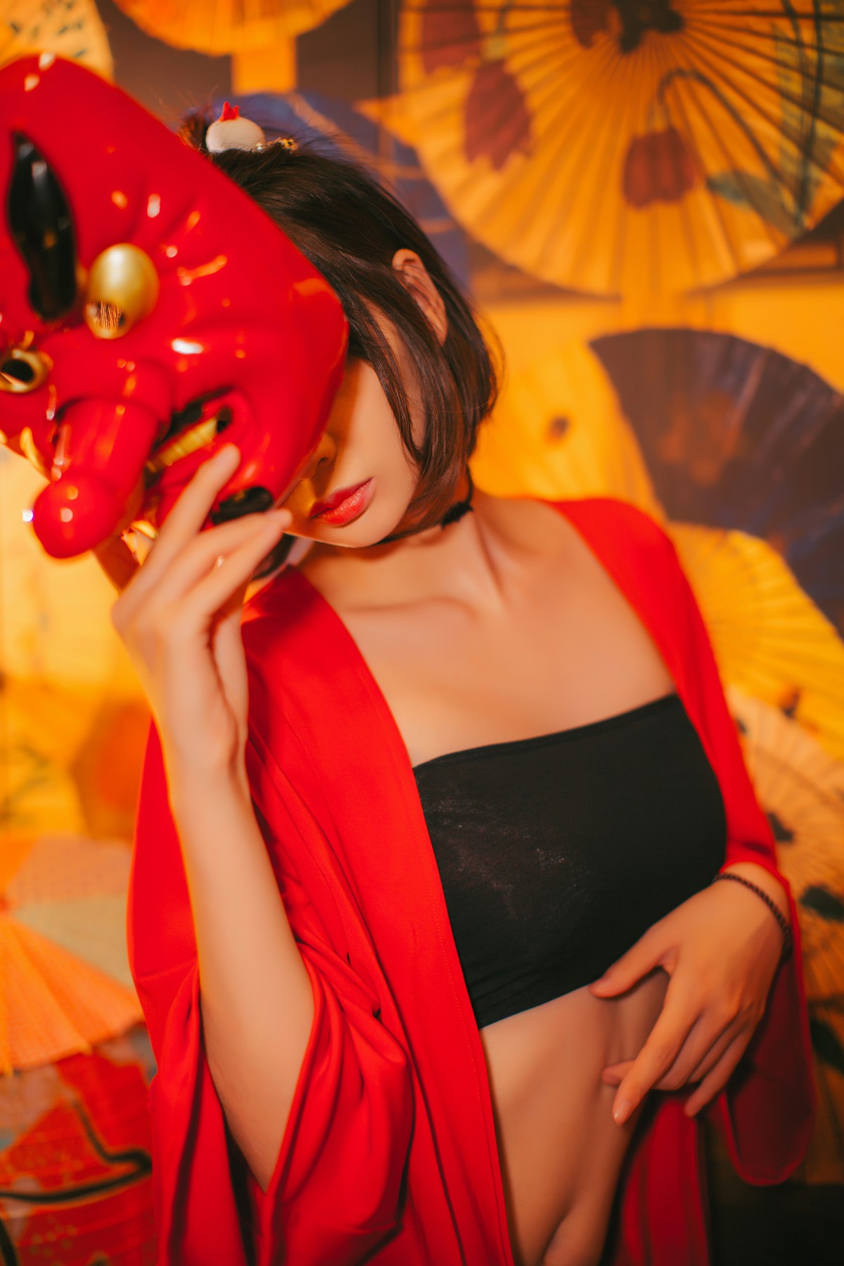 图片[7]-[Cosplay]疯猫ss -红色羽衣 – COSPLAY-小乔阁