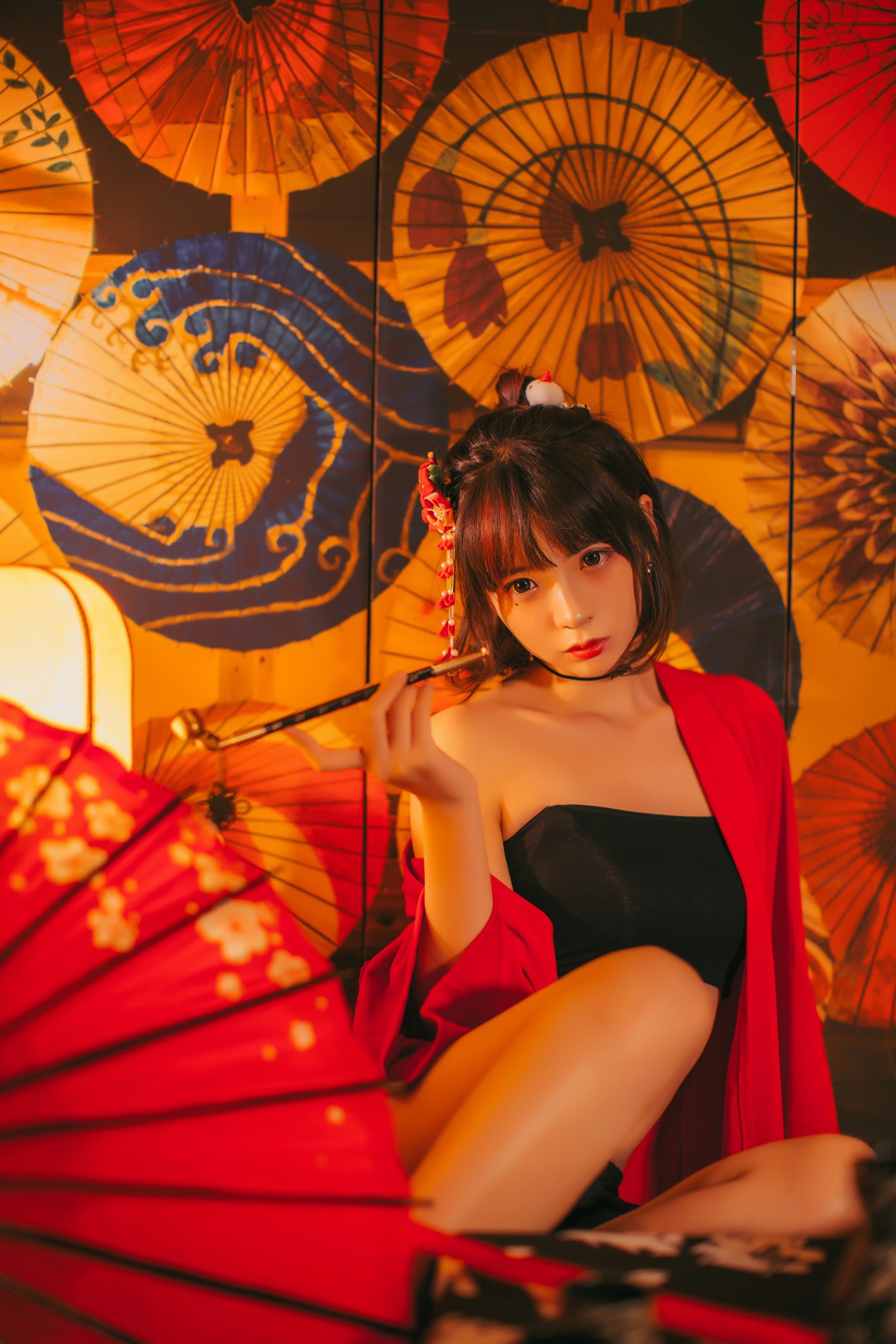 图片[9]-[Cosplay]疯猫ss -红色羽衣 – COSPLAY-小乔阁