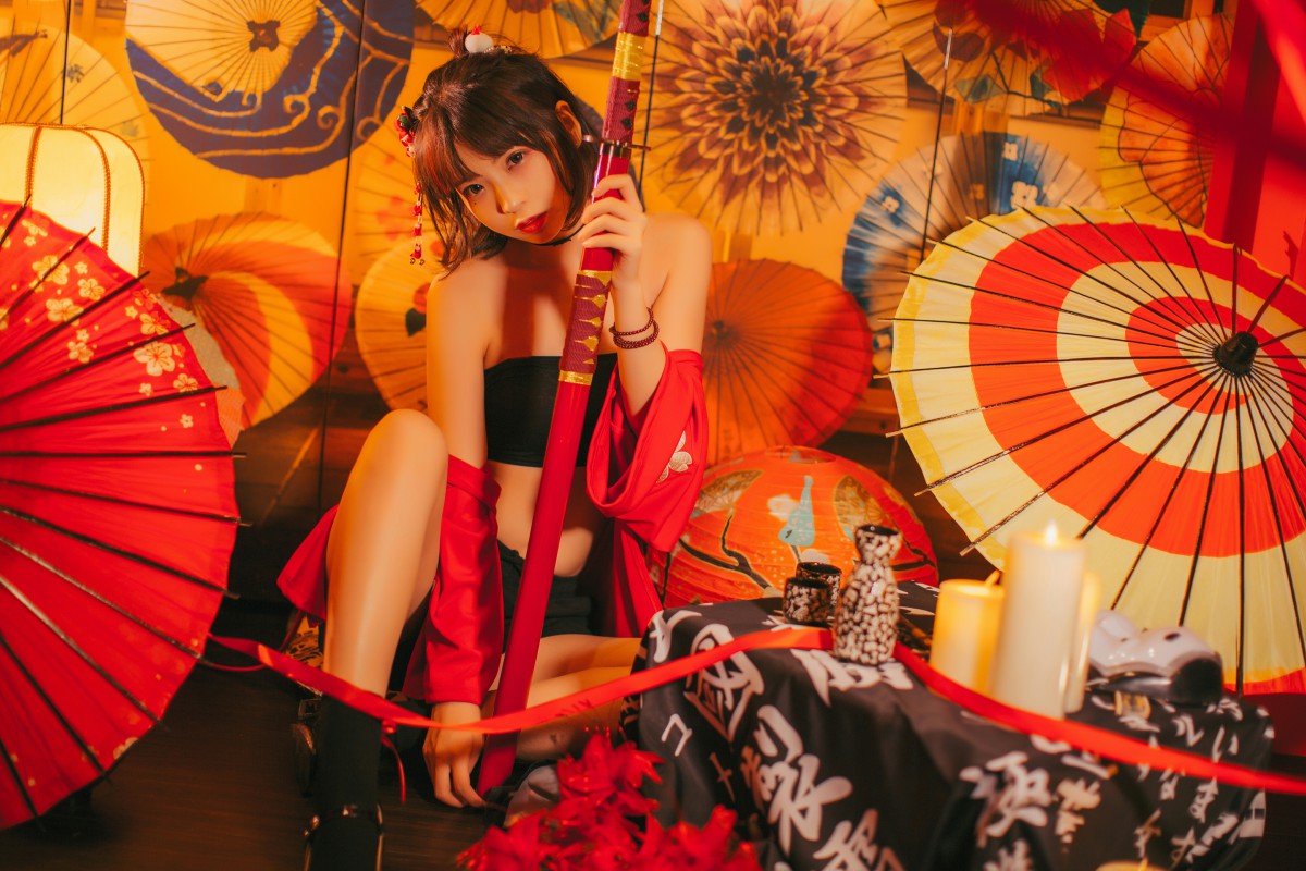 图片[11]-[Cosplay]疯猫ss -红色羽衣 – COSPLAY-小乔阁