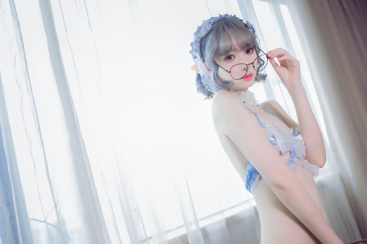 图片[3]-[Cosplay]疯猫ss – 蓝色精灵 – COSPLAY-小乔阁