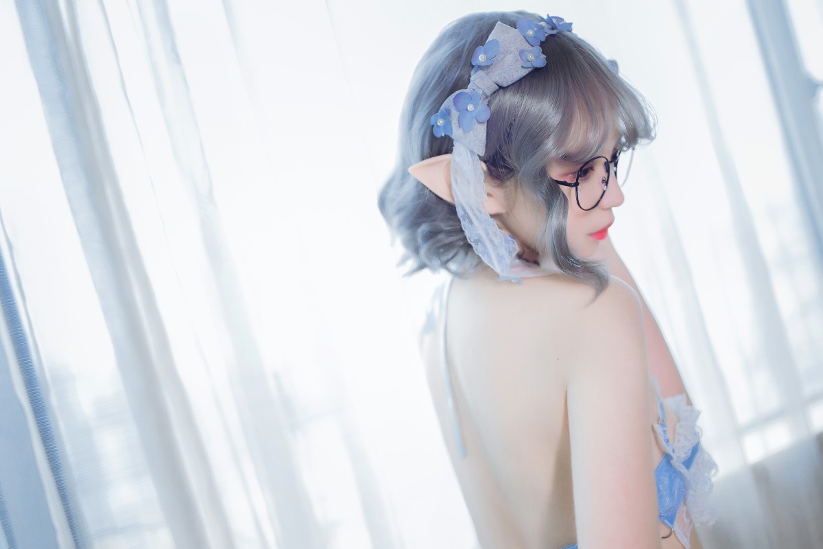 图片[4]-[Cosplay]疯猫ss – 蓝色精灵 – COSPLAY-小乔阁