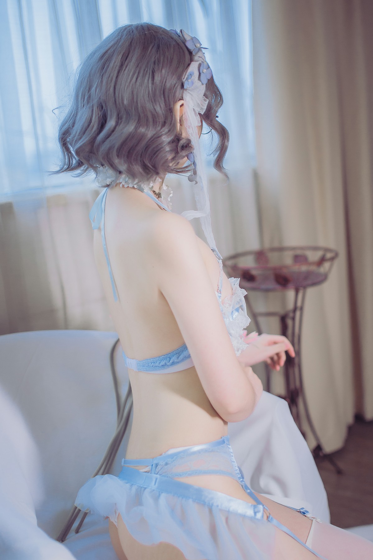 图片[19]-[Cosplay]疯猫ss – 蓝色精灵 – COSPLAY-小乔阁