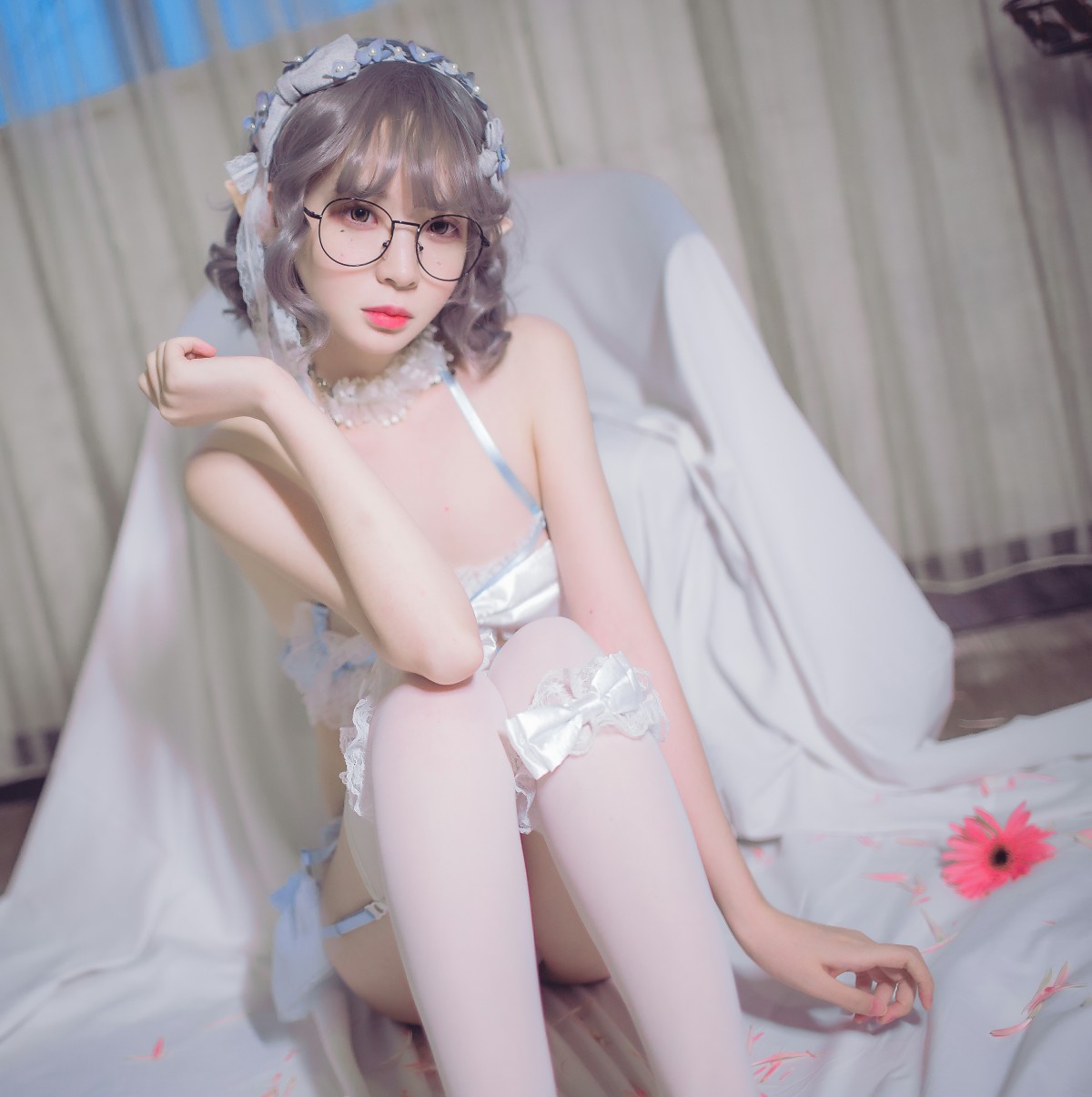 图片[25]-[Cosplay]疯猫ss – 蓝色精灵 – COSPLAY-小乔阁