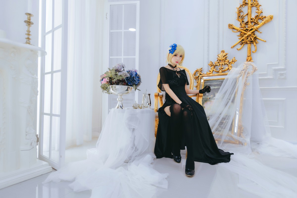 [Cosplay][网红少女]疯猫ss – 疯猫贞德礼装 – COSPLAY-小乔阁