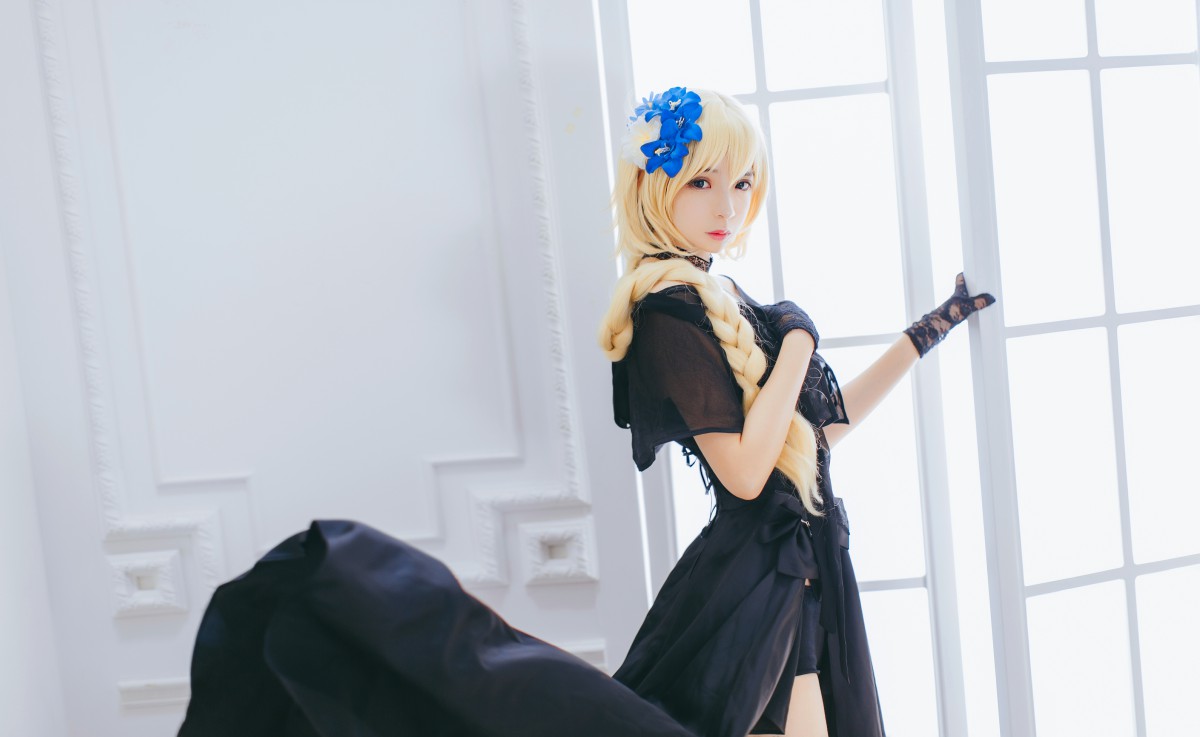 图片[5]-[Cosplay][网红少女]疯猫ss – 疯猫贞德礼装 – COSPLAY-小乔阁
