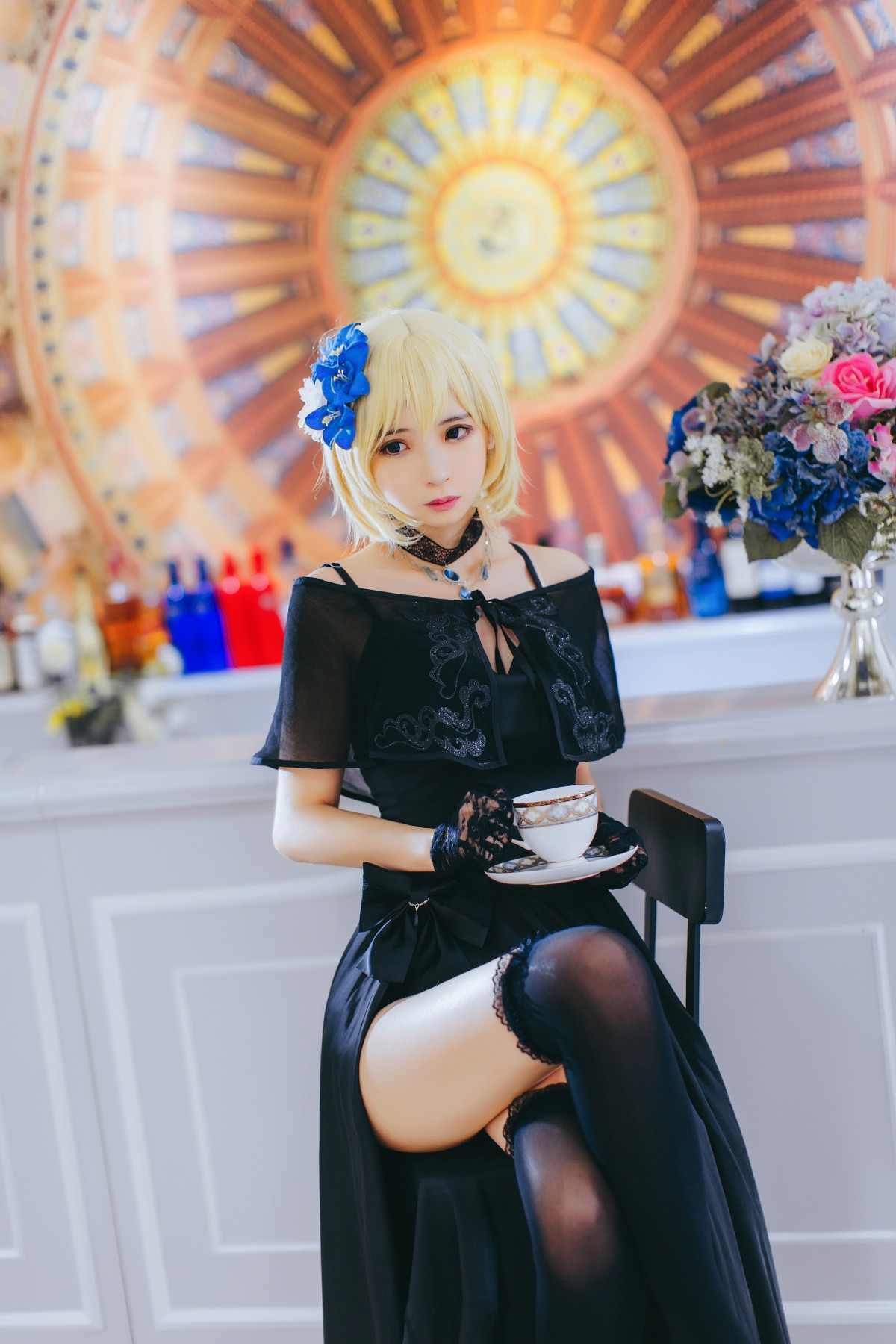图片[8]-[Cosplay][网红少女]疯猫ss – 疯猫贞德礼装 – COSPLAY-小乔阁