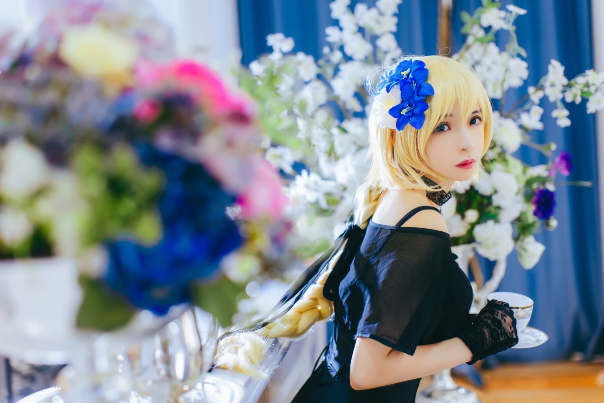 图片[9]-[Cosplay][网红少女]疯猫ss – 疯猫贞德礼装 – COSPLAY-小乔阁