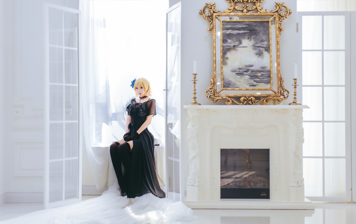 图片[10]-[Cosplay][网红少女]疯猫ss – 疯猫贞德礼装 – COSPLAY-小乔阁
