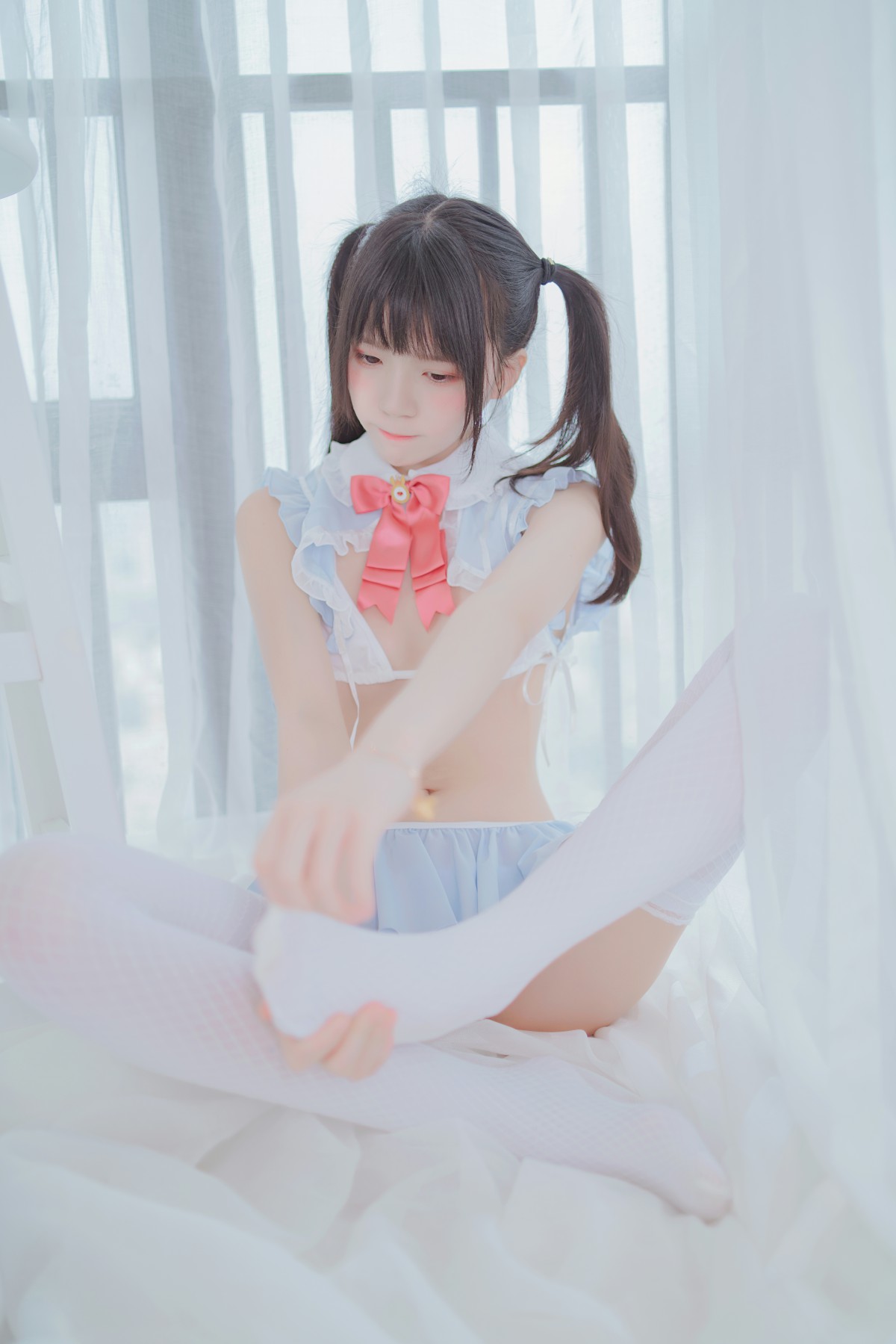 图片[11]-[Cosplay]桜桃喵 – 爱丽丝的兔子 – COSPLAY-小乔阁