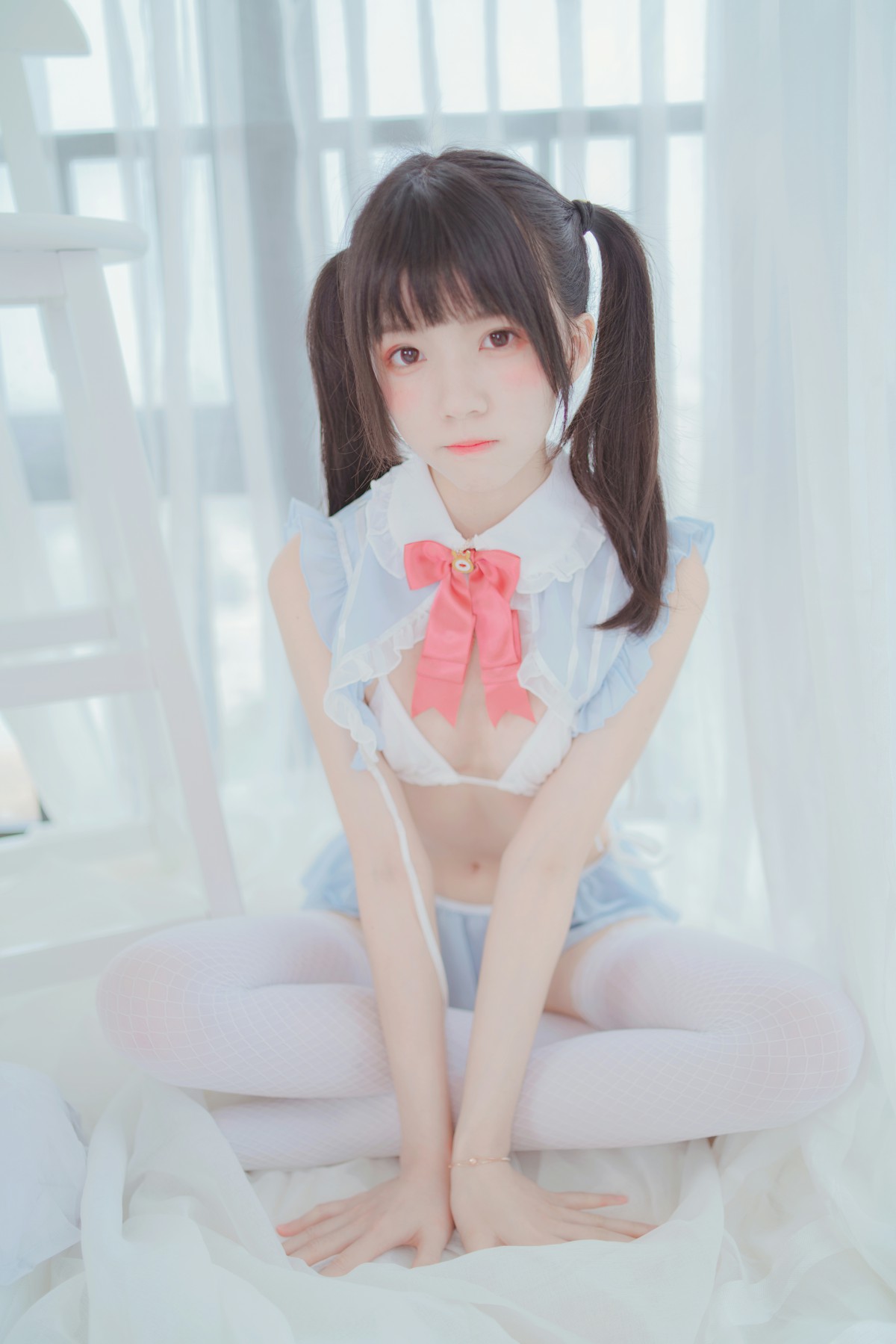 图片[12]-[Cosplay]桜桃喵 – 爱丽丝的兔子 – COSPLAY-小乔阁