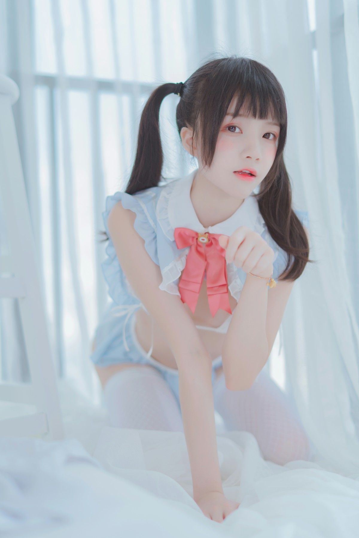 图片[20]-[Cosplay]桜桃喵 – 爱丽丝的兔子 – COSPLAY-小乔阁