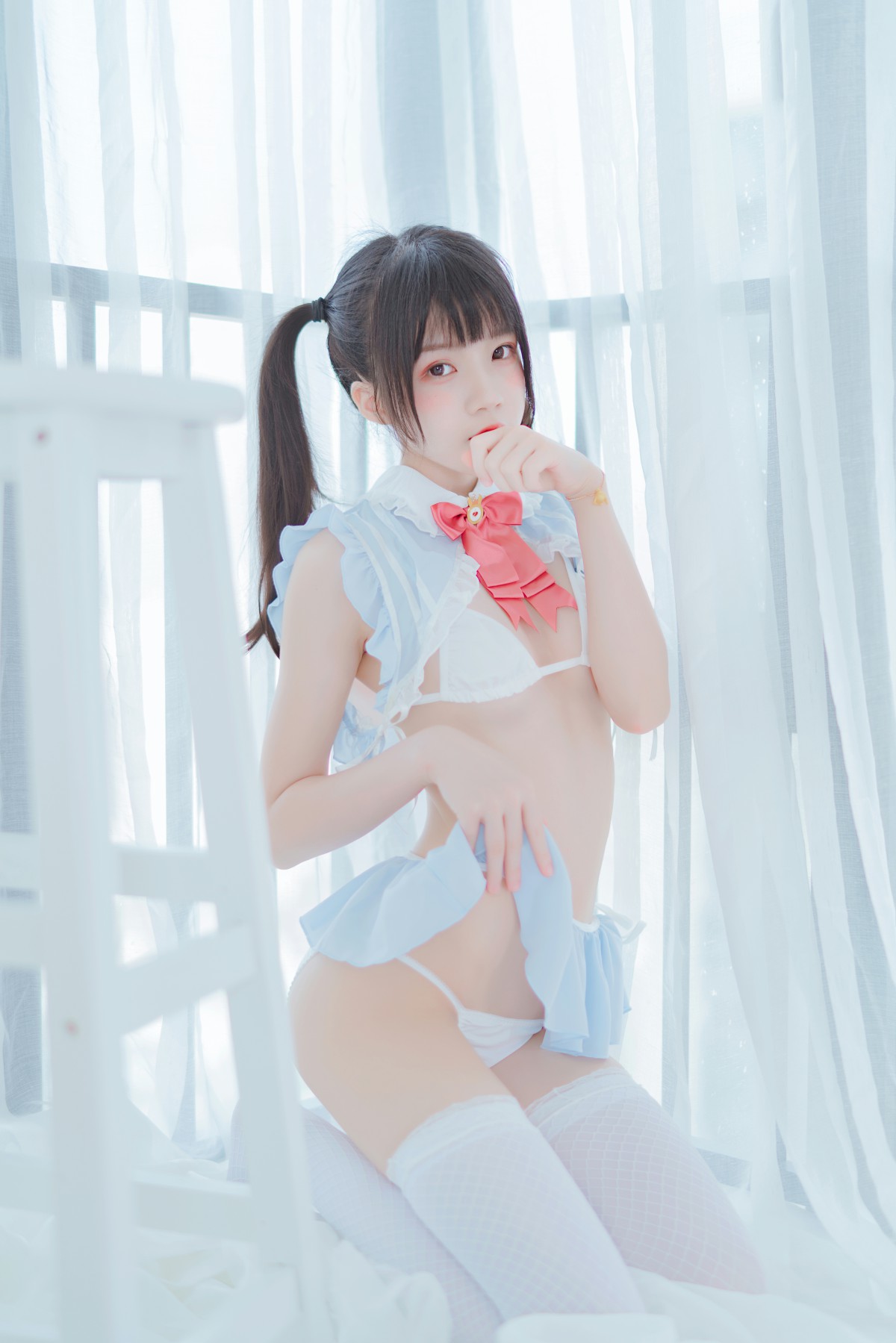 图片[22]-[Cosplay]桜桃喵 – 爱丽丝的兔子 – COSPLAY-小乔阁