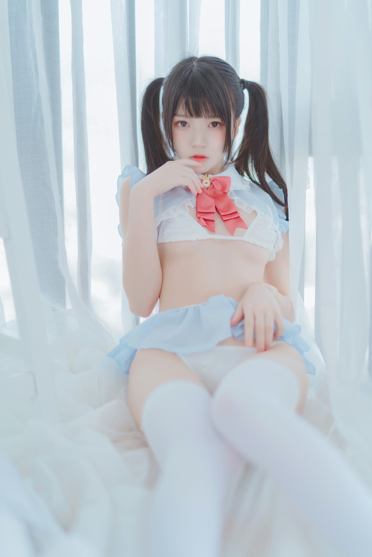 图片[26]-[Cosplay]桜桃喵 – 爱丽丝的兔子 – COSPLAY-小乔阁