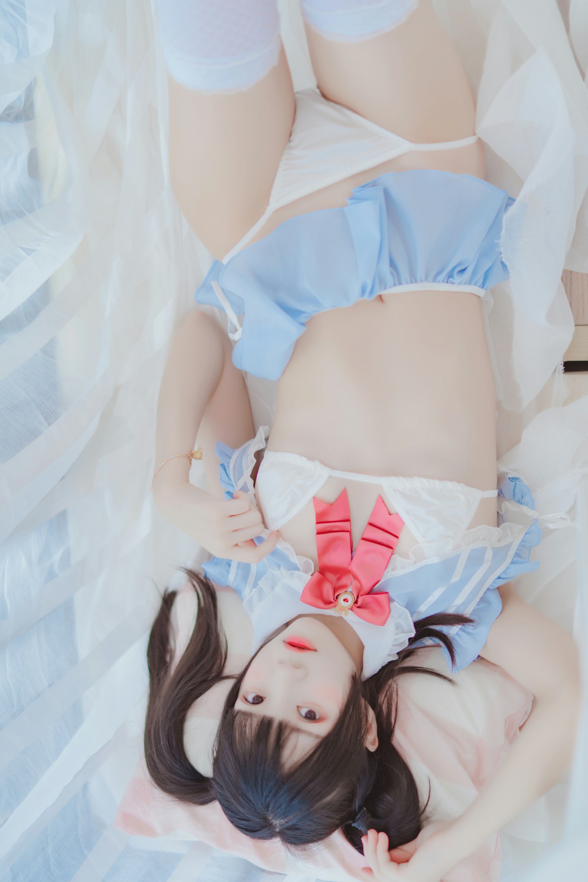 图片[73]-[Cosplay]桜桃喵 – 爱丽丝的兔子 – COSPLAY-小乔阁