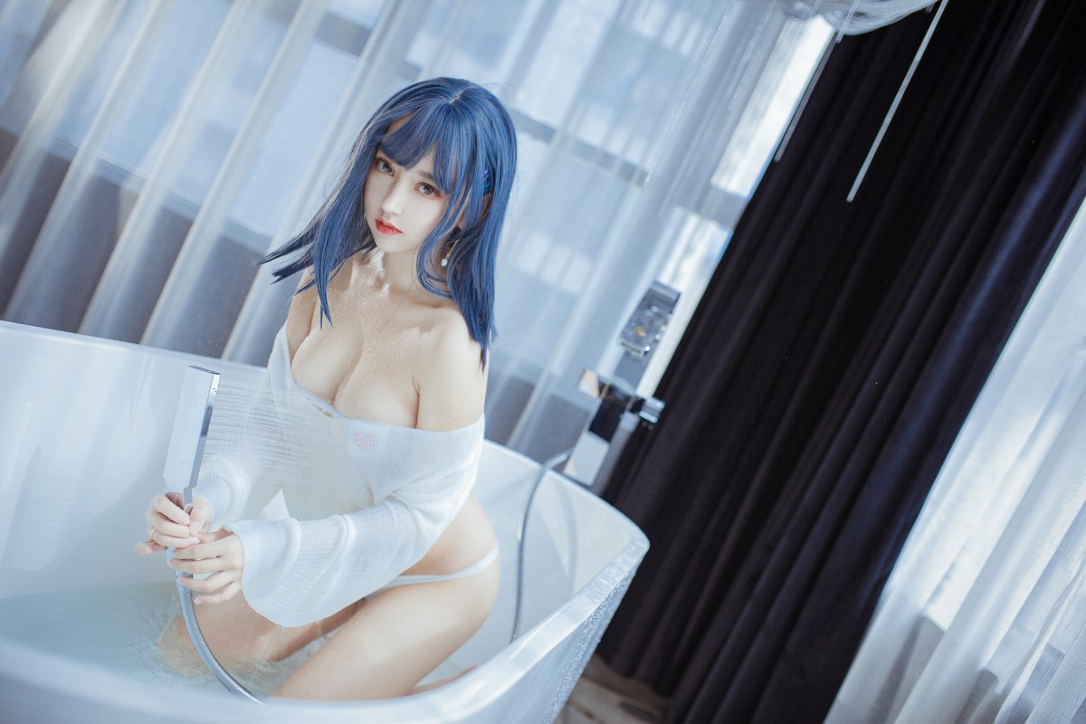 图片[4]-[Cosplay]过期米线线喵 – 浴缸 – COSPLAY-小乔阁