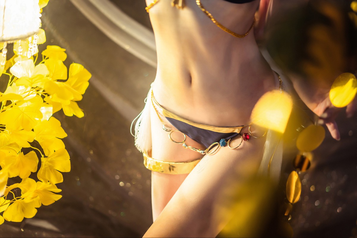图片[7]-[Cosplay]Fate 玉藻前 舞娘泳装 – COSPLAY-小乔阁