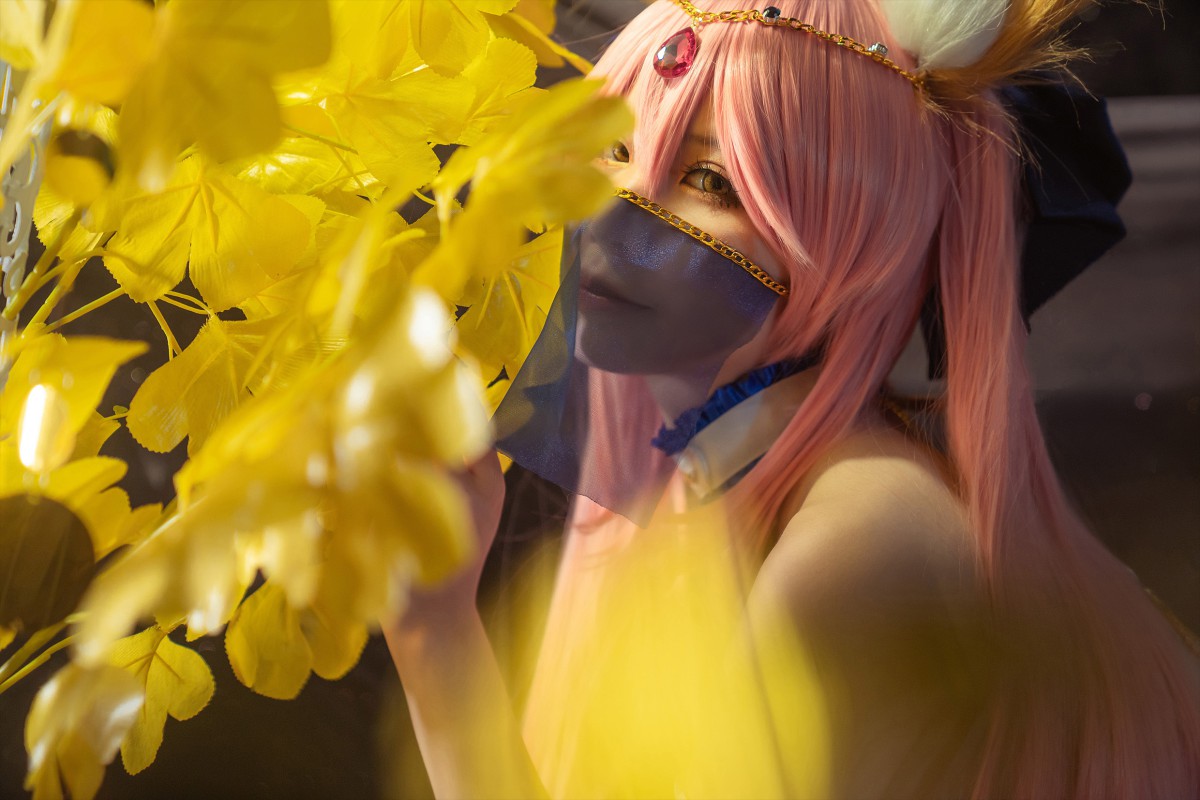 图片[15]-[Cosplay]Fate 玉藻前 舞娘泳装 – COSPLAY-小乔阁