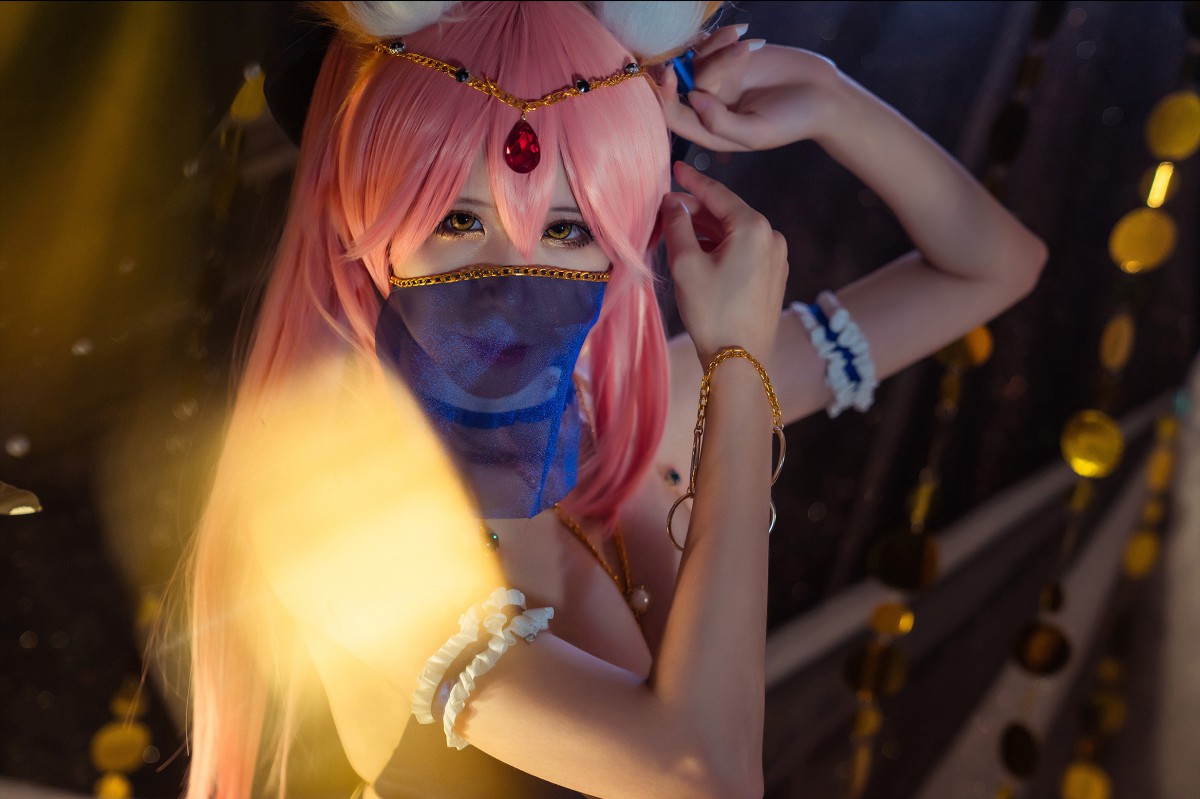 图片[16]-[Cosplay]Fate 玉藻前 舞娘泳装 – COSPLAY-小乔阁