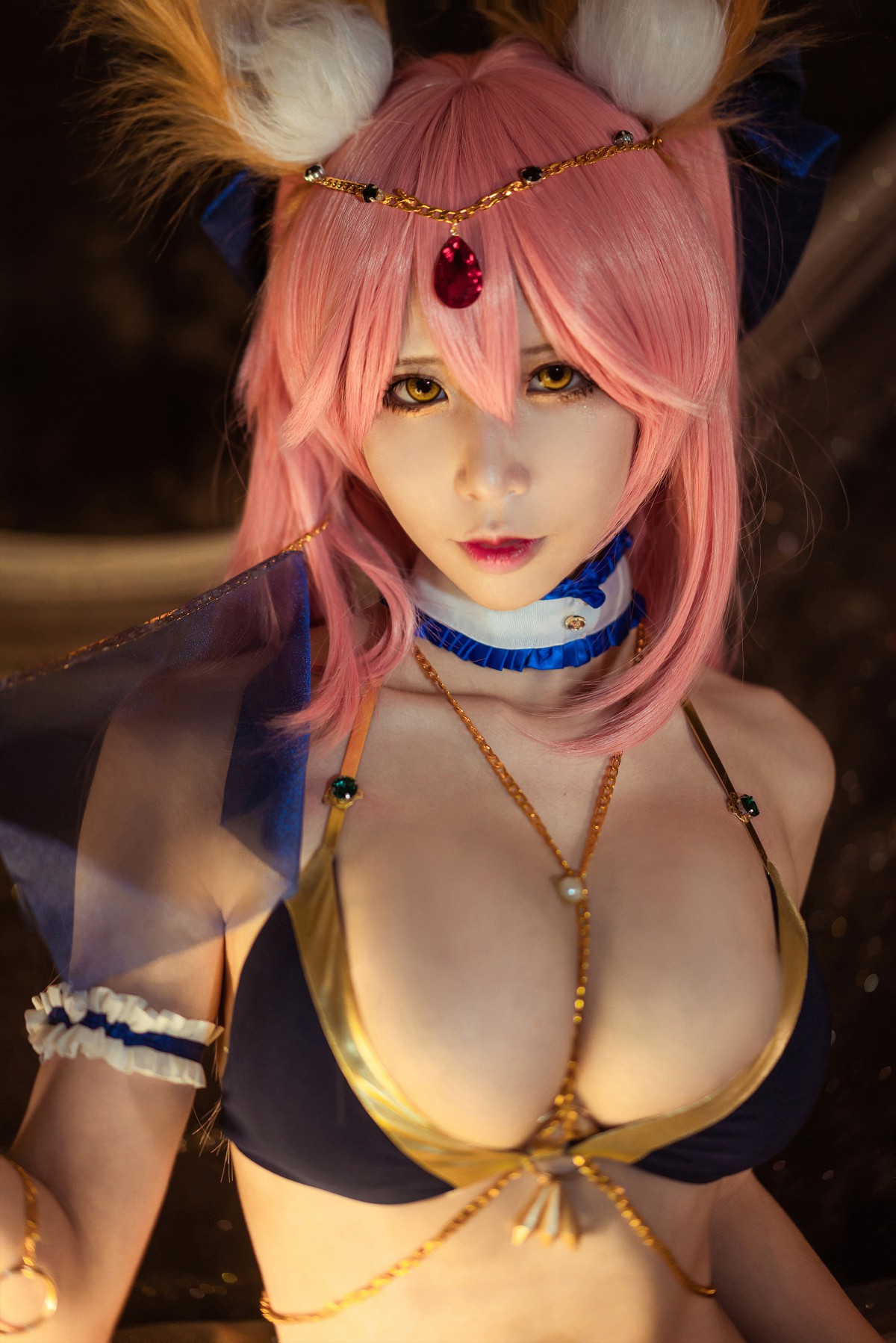 图片[17]-[Cosplay]Fate 玉藻前 舞娘泳装 – COSPLAY-小乔阁