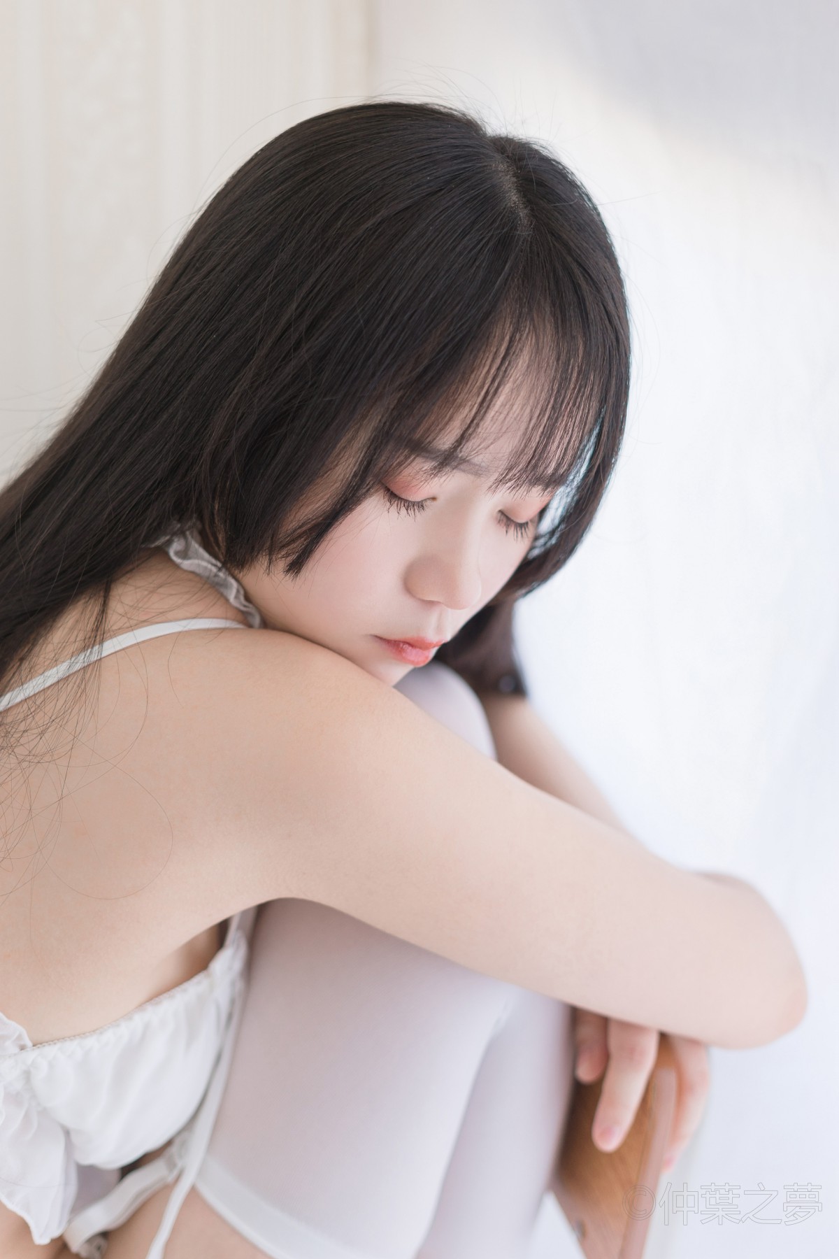 图片[88]-轻兰映画写真 Grand.009 白丝春潮 – COSPLAY-小乔阁