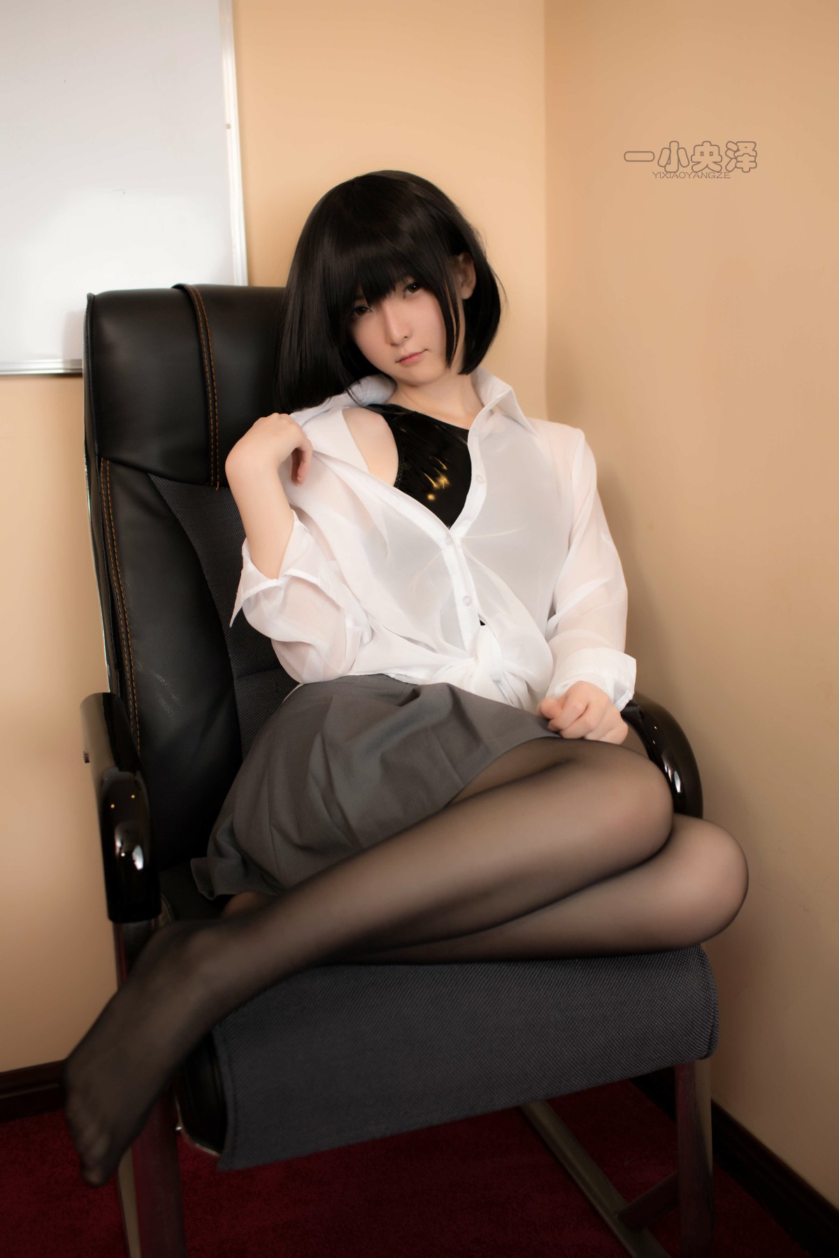 图片[23]-一小央泽 – 黑丝 – COSPLAY-小乔阁
