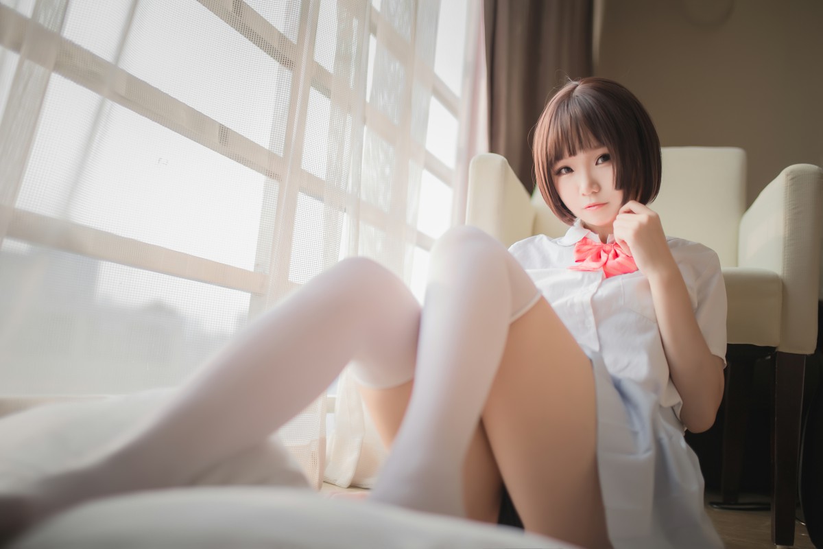 图片[11]-[Yoko宅夏Cos]一号写真本 白丝 – COSPLAY-小乔阁