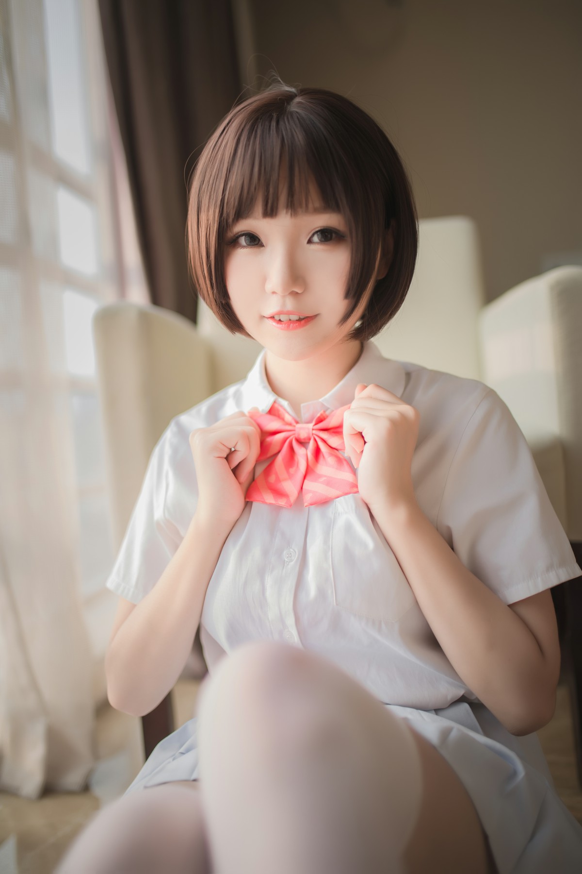 图片[14]-[Yoko宅夏Cos]一号写真本 白丝 – COSPLAY-小乔阁