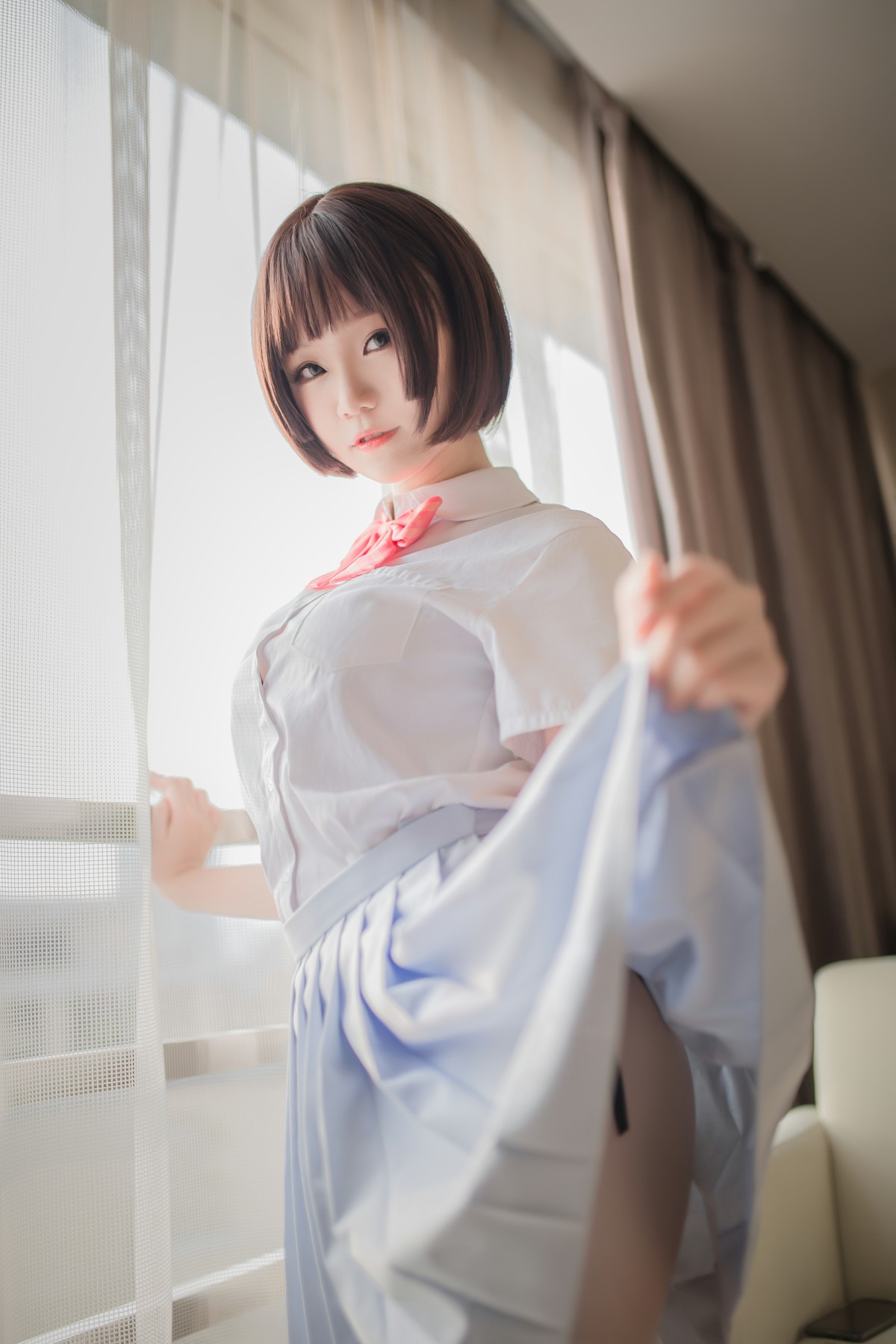 图片[17]-[Yoko宅夏Cos]一号写真本 白丝 – COSPLAY-小乔阁