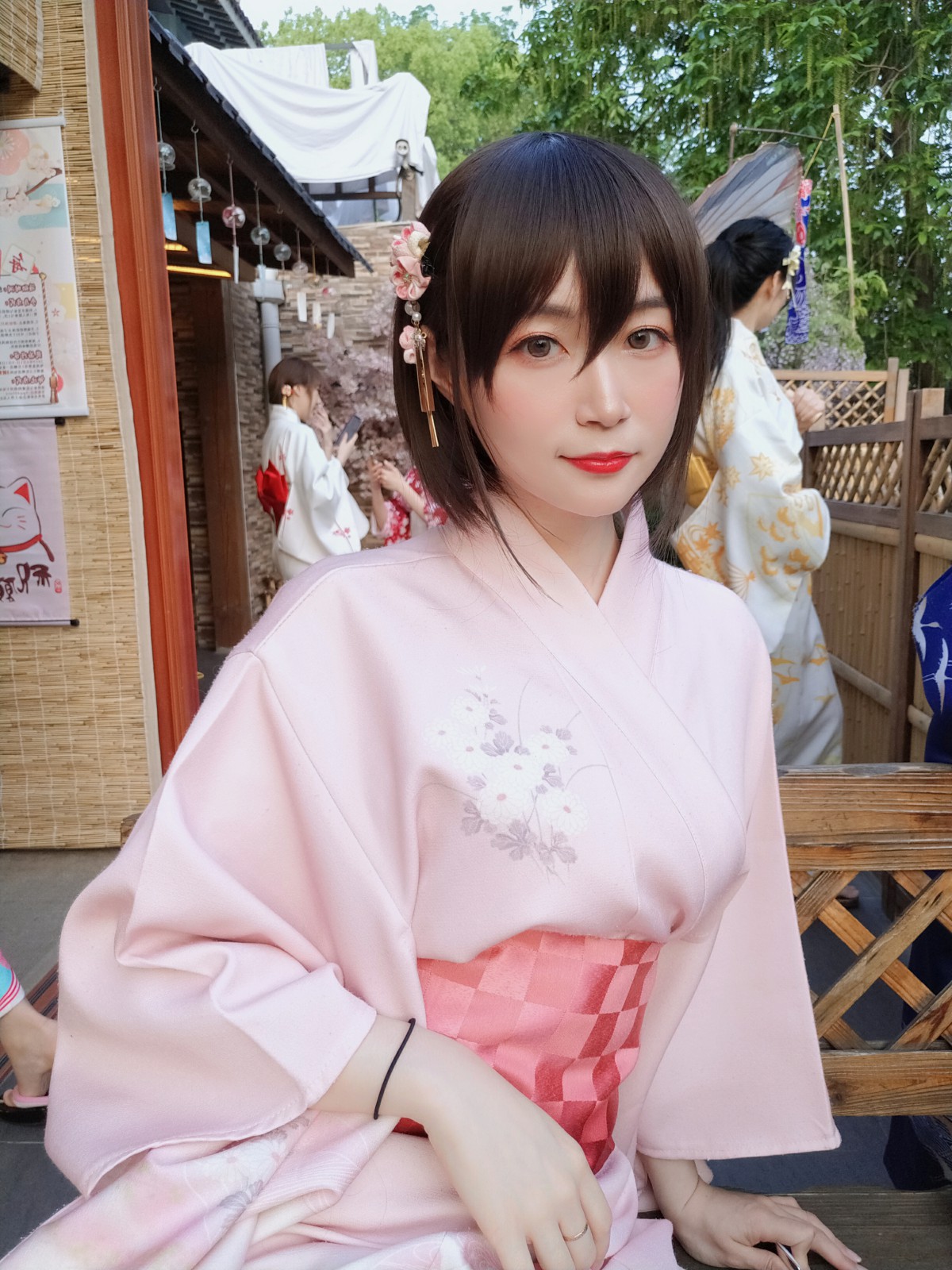 图片[32]-Coser小姐姐白银 – 和服温泉 – COSPLAY-小乔阁