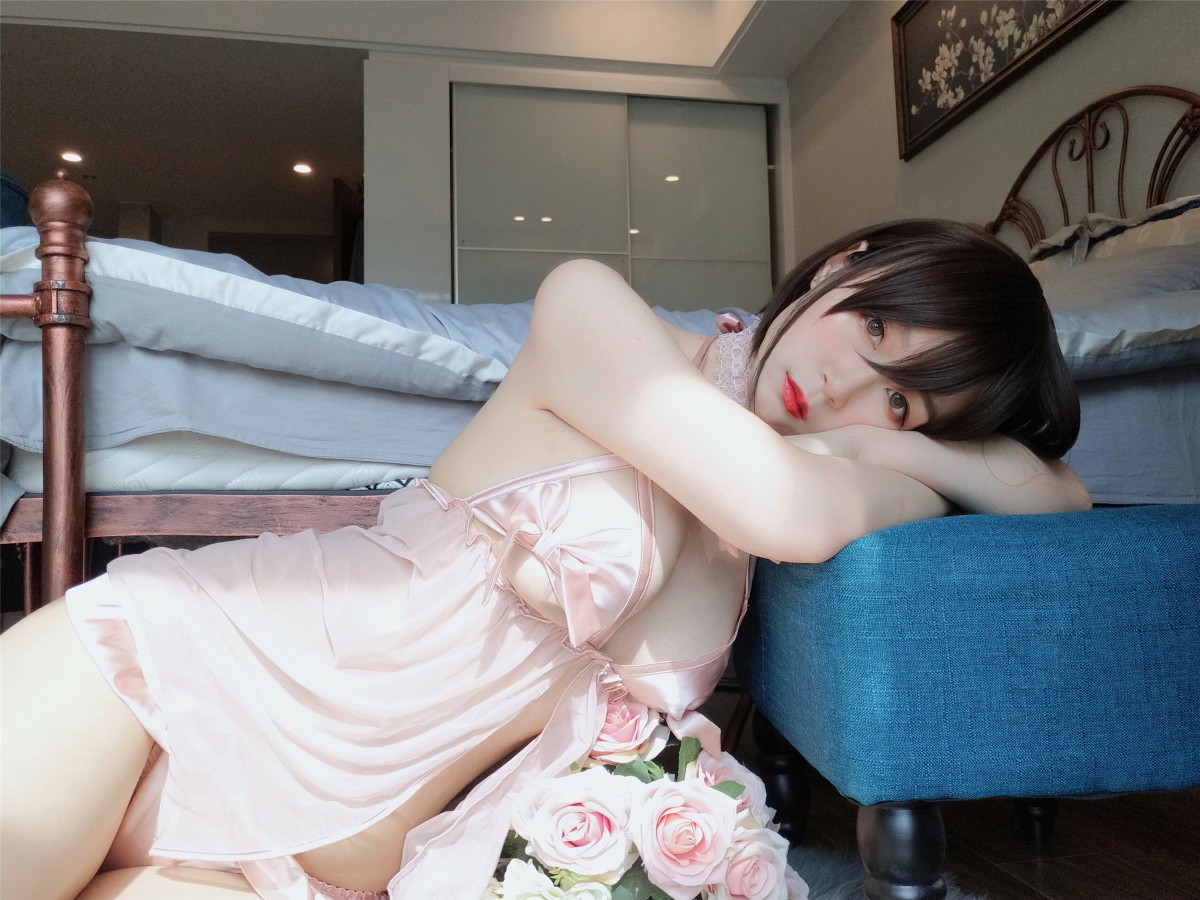 图片[33]-Coser小姐姐白银 – 粉色睡衣 – COSPLAY-小乔阁