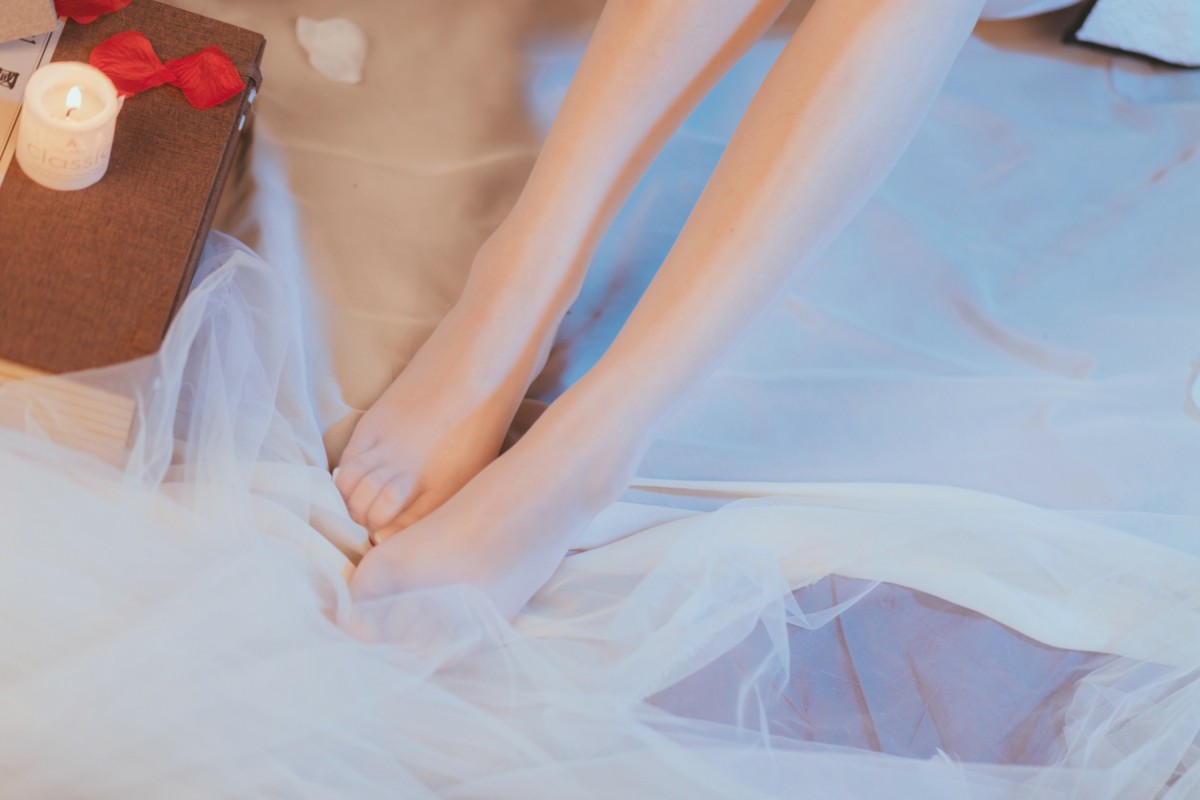 图片[5]-过期米线喵喵 – 白色旗袍 – COSPLAY-小乔阁