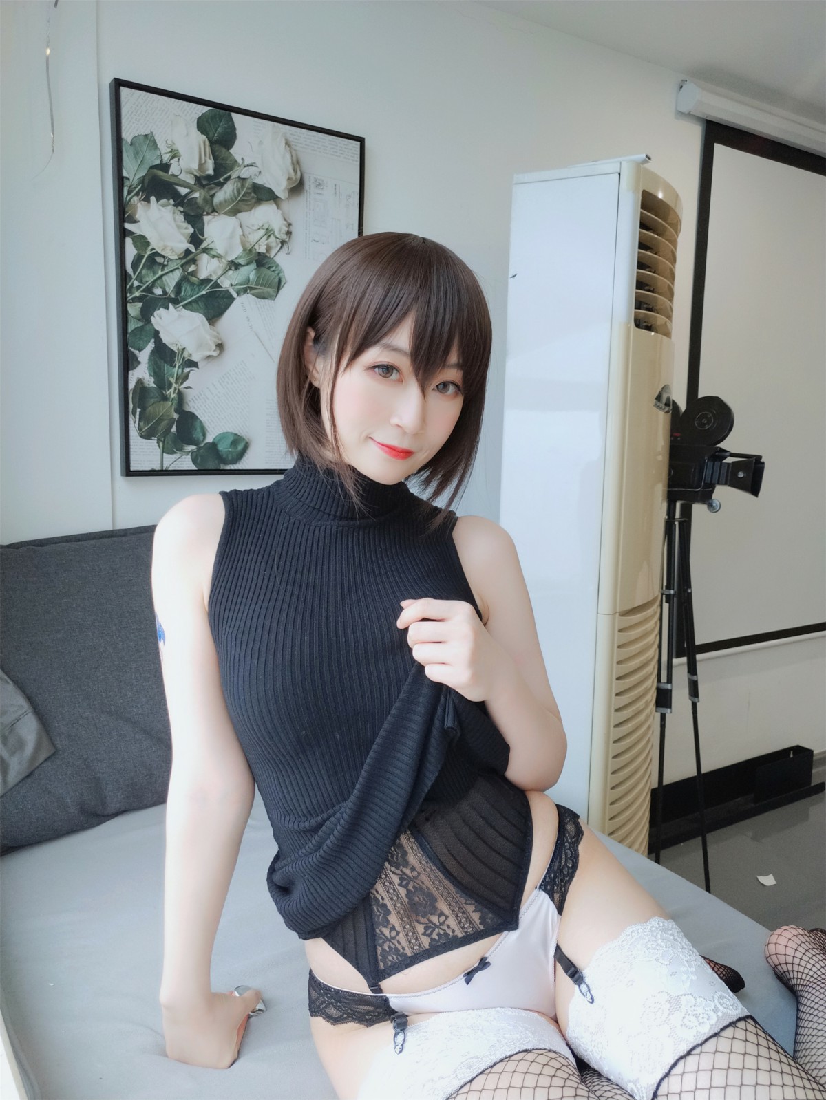 图片[6]-Coser小姐姐白银 – 黑色包臀裙 – COSPLAY-小乔阁