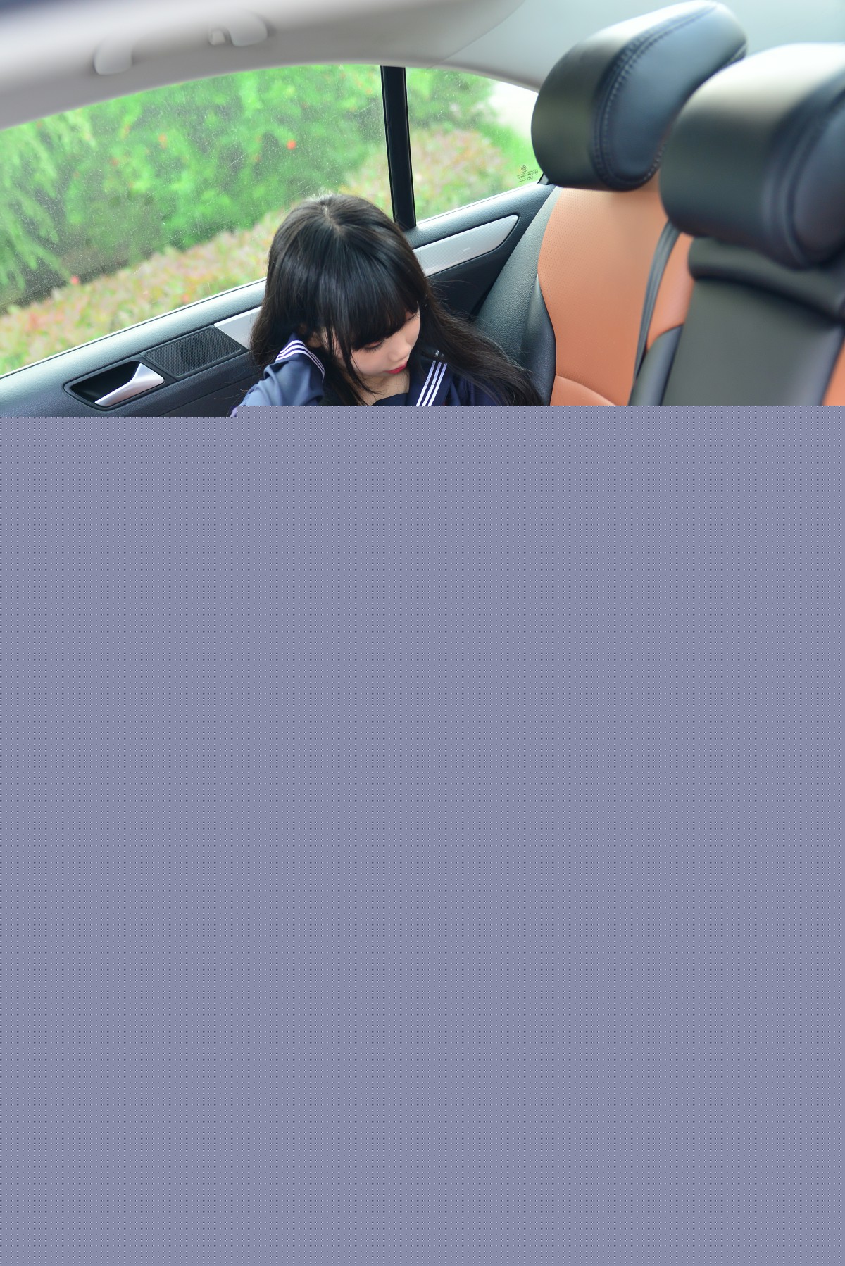 图片[16]-Cos小姐姐雪琪 – 车内JK – COSPLAY-小乔阁